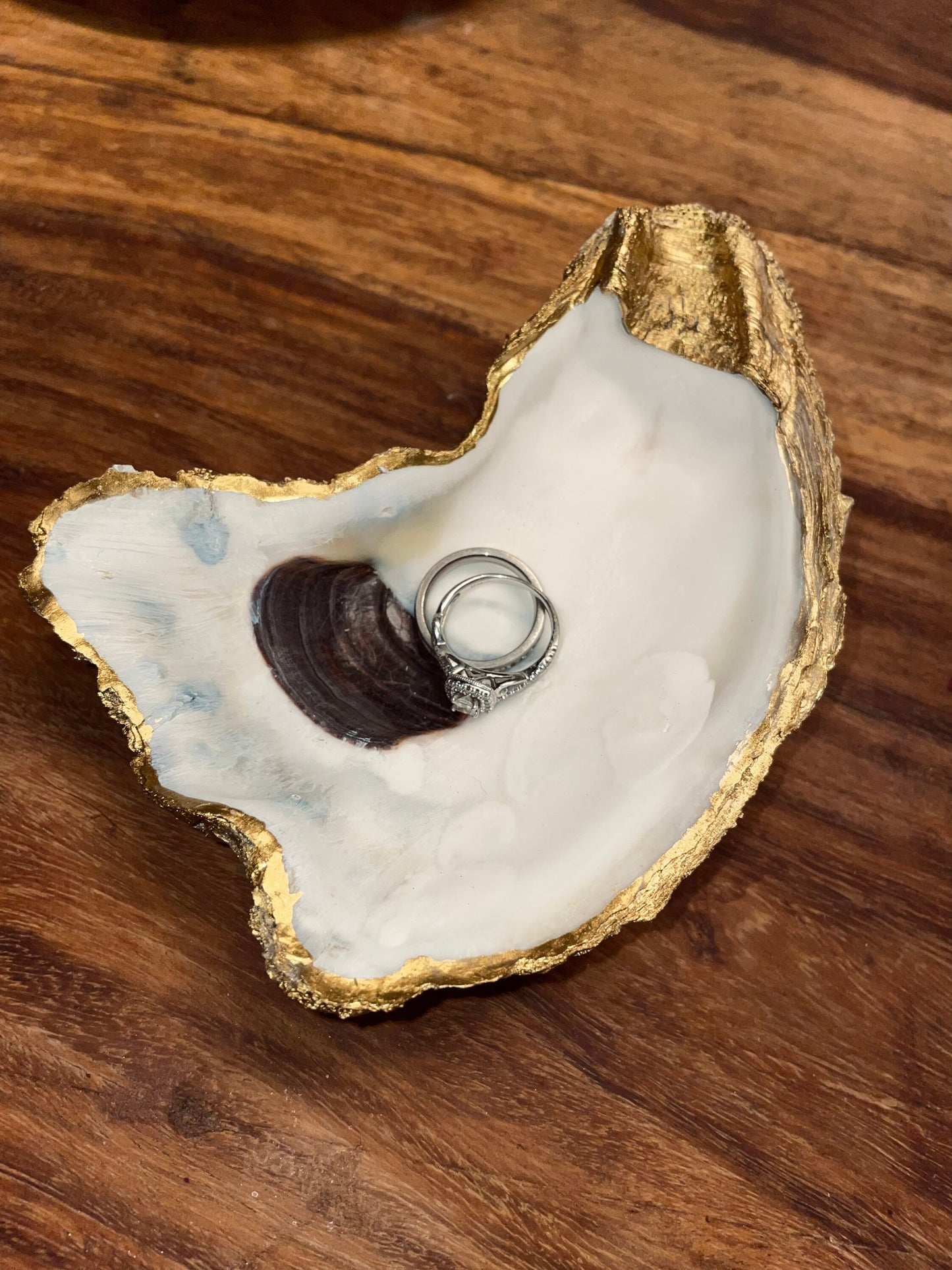 Natural Oyster Trinket Dish