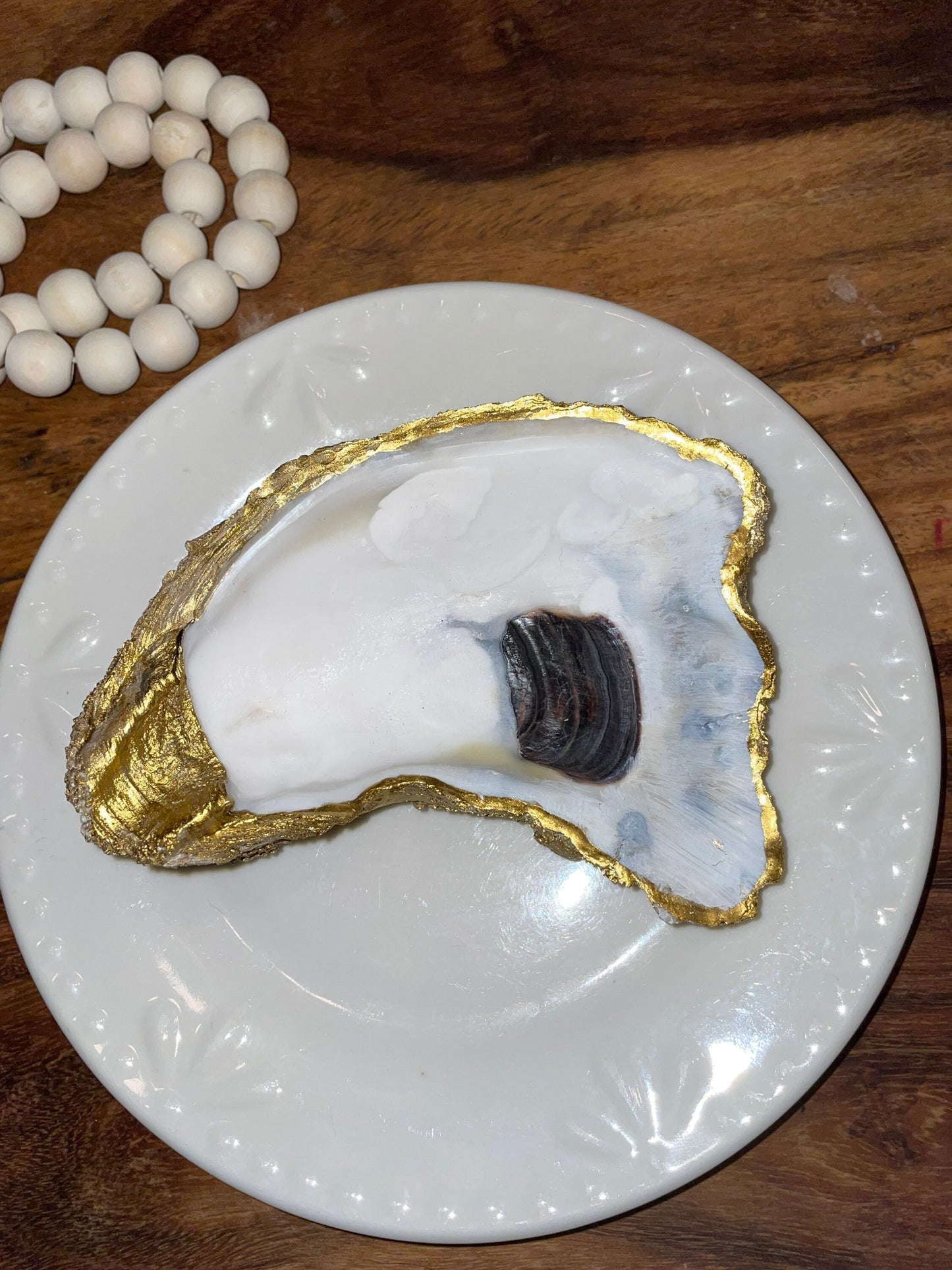 Natural Oyster Trinket Dish