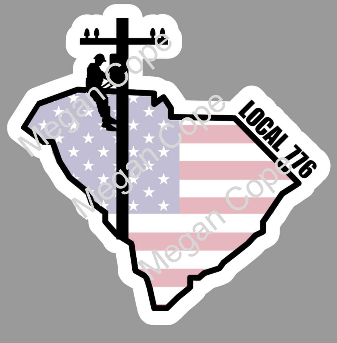 American lineman (customizable!)