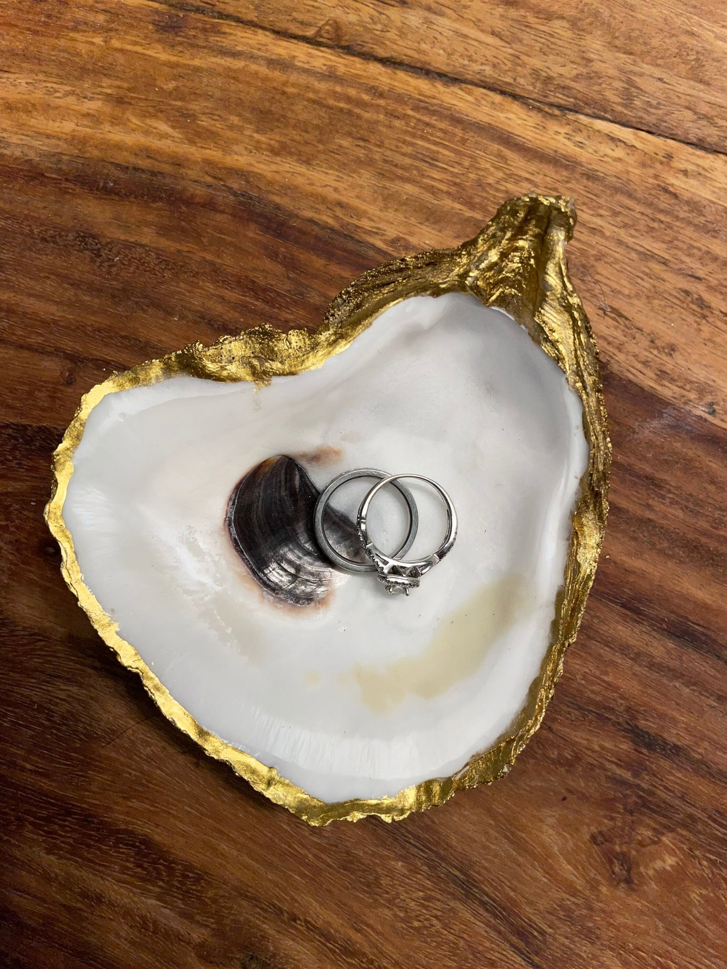 Natural Oyster Trinket Dish