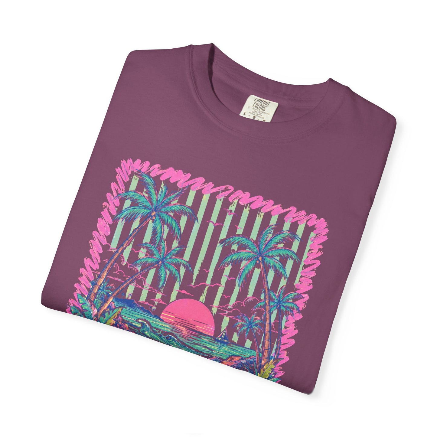 Comfort Colors sunset tee