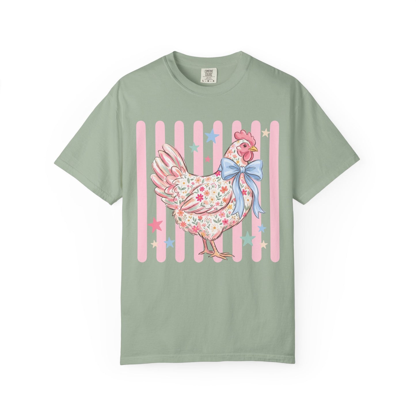 Comfort Colors chicken tee