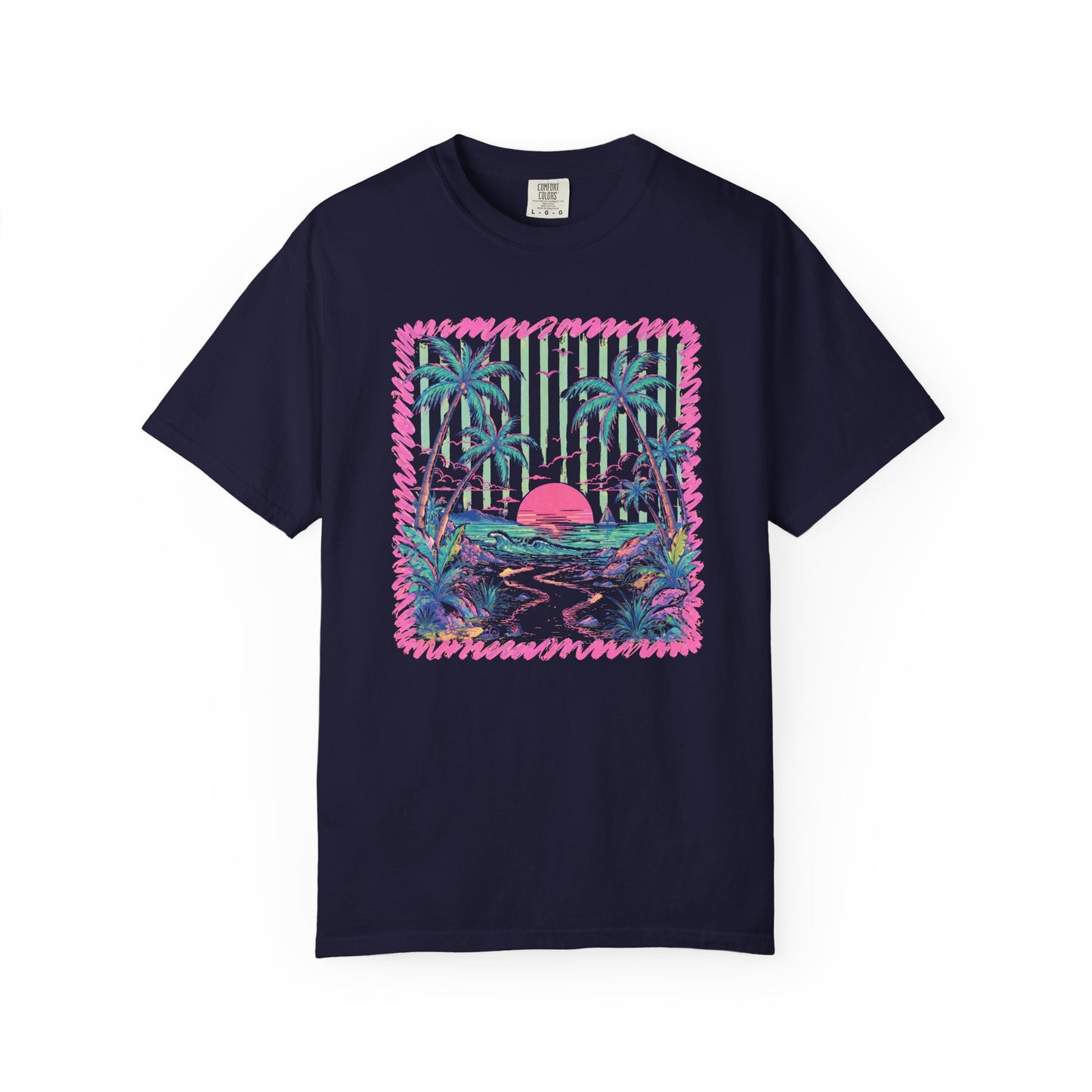 Comfort Colors sunset tee
