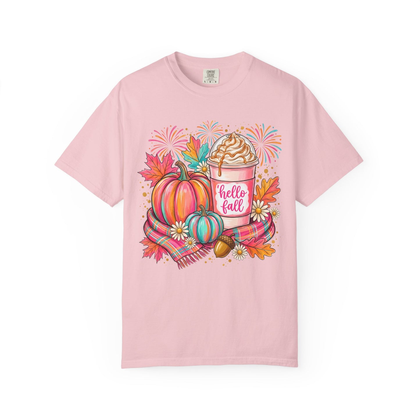 Hello Fall Pumpkin Latte T-Shirt