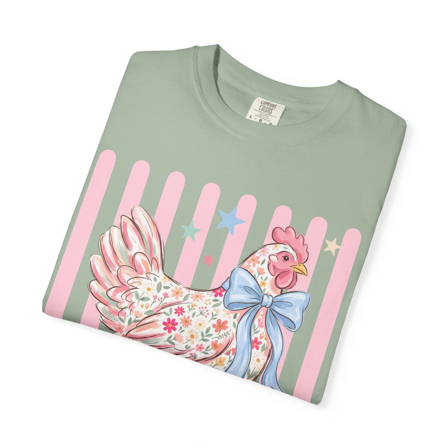 Comfort Colors chicken tee