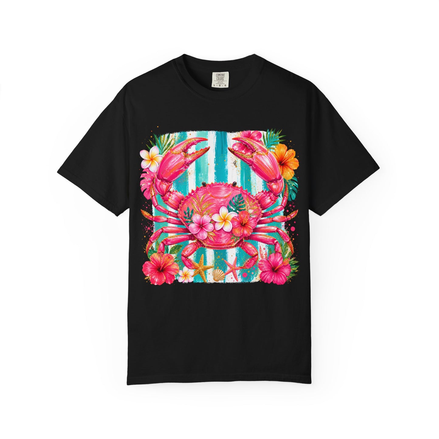 Comfort Colors Tropical Crab Shirt