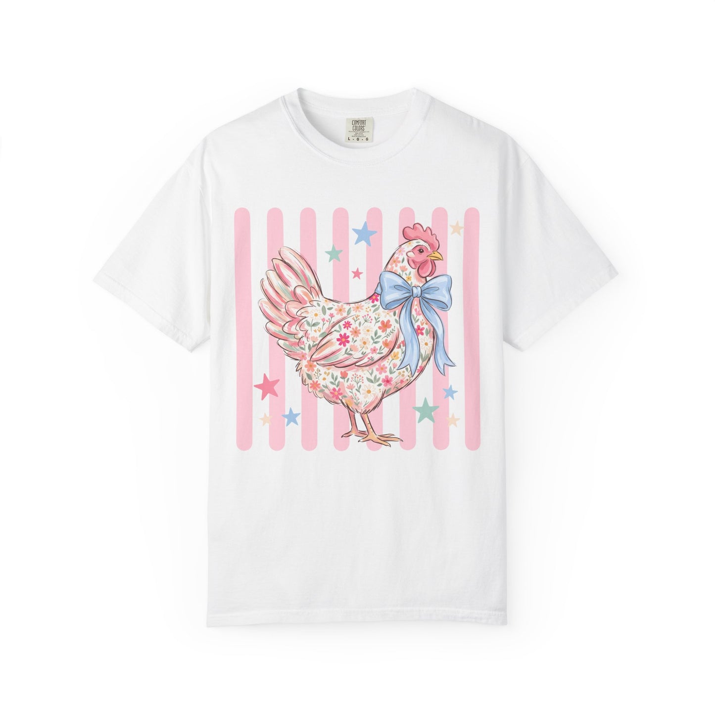 Comfort Colors chicken tee