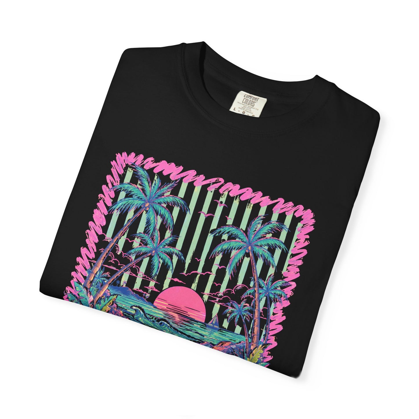 Comfort Colors sunset tee