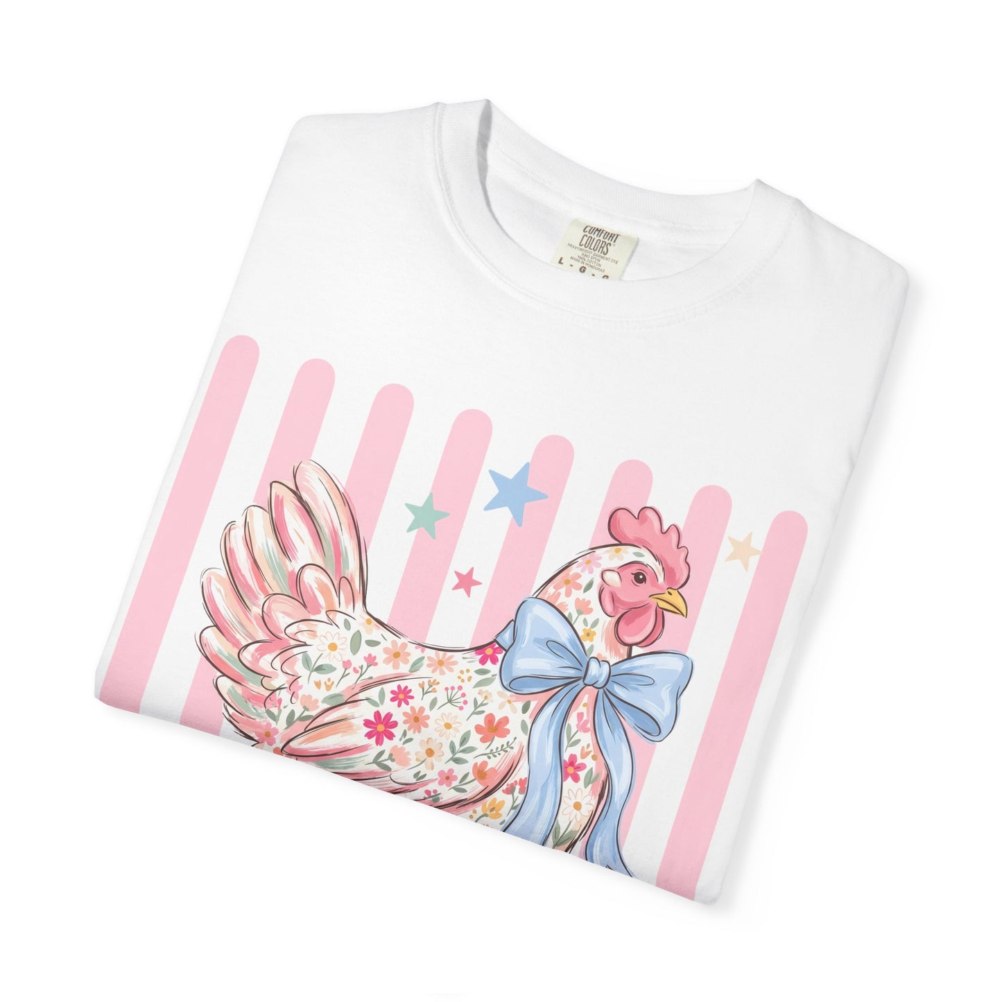 Comfort Colors chicken tee