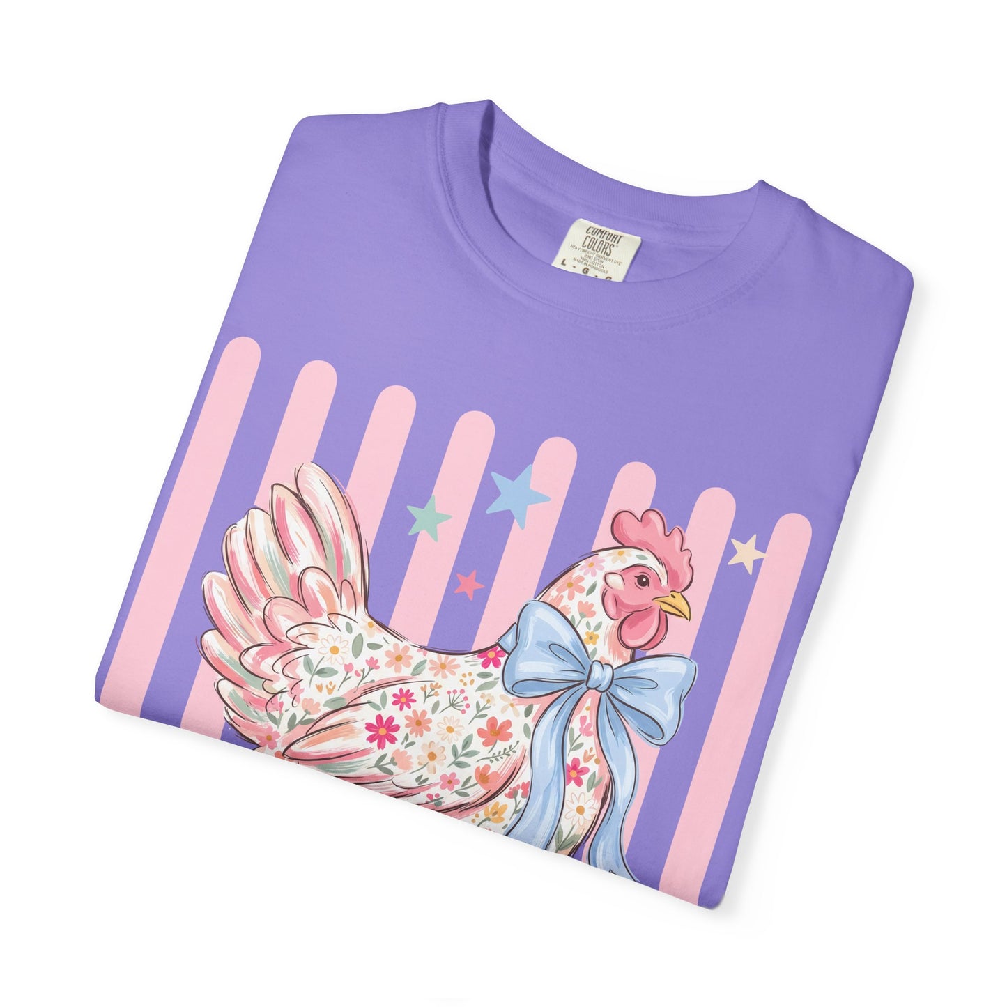 Comfort Colors chicken tee
