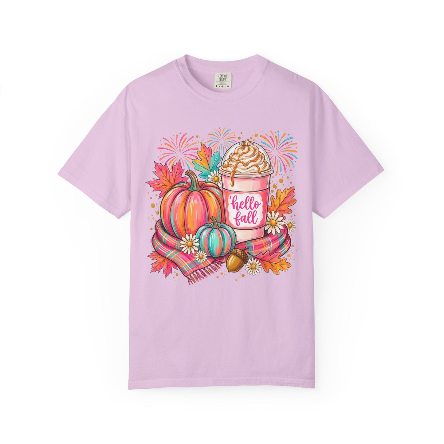 Hello Fall Pumpkin Latte T-Shirt