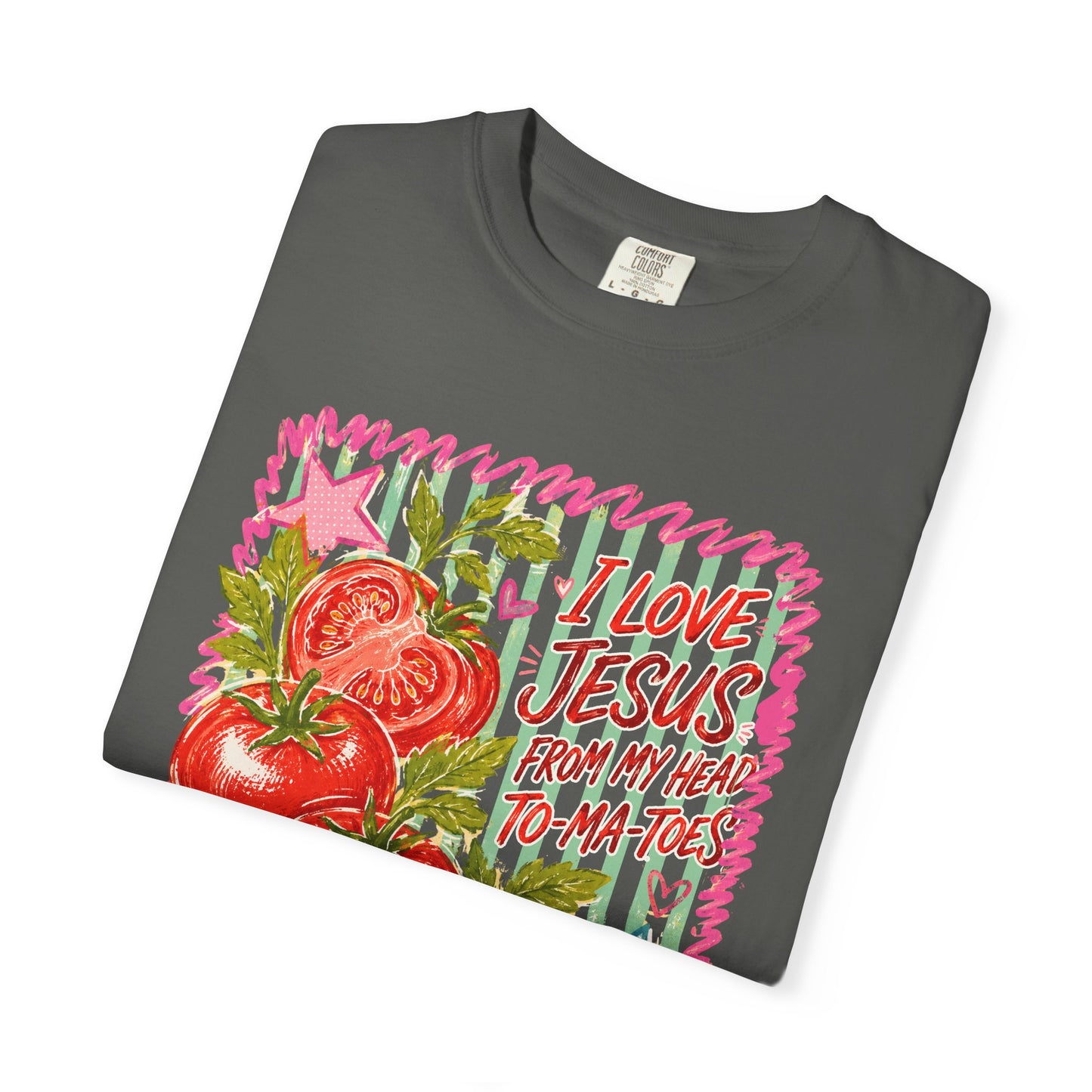 Comfort Colors Jesus Tomato Graphic Tee