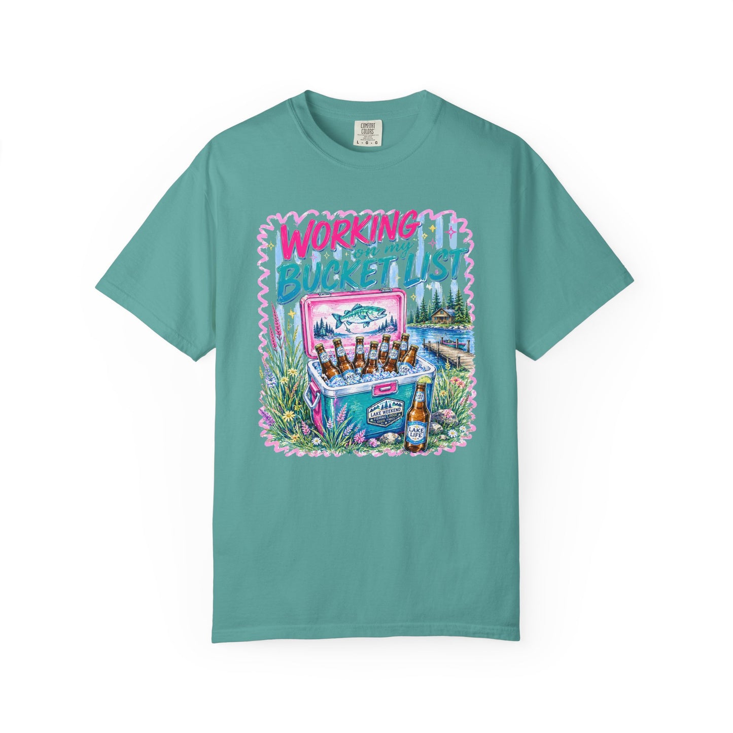 Comfort Colors Working on My Bucket List T-Shirt