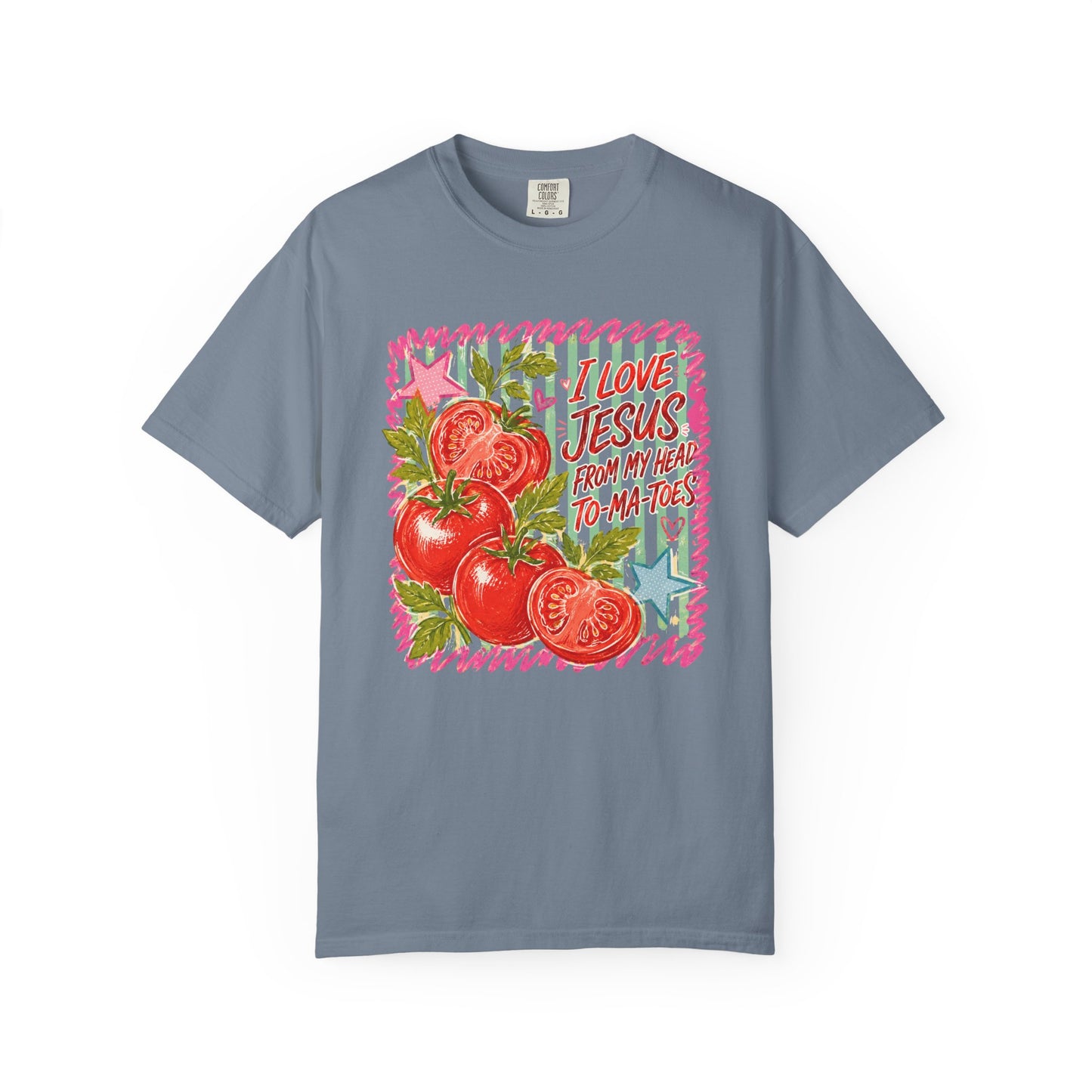 Comfort Colors Jesus Tomato Graphic Tee