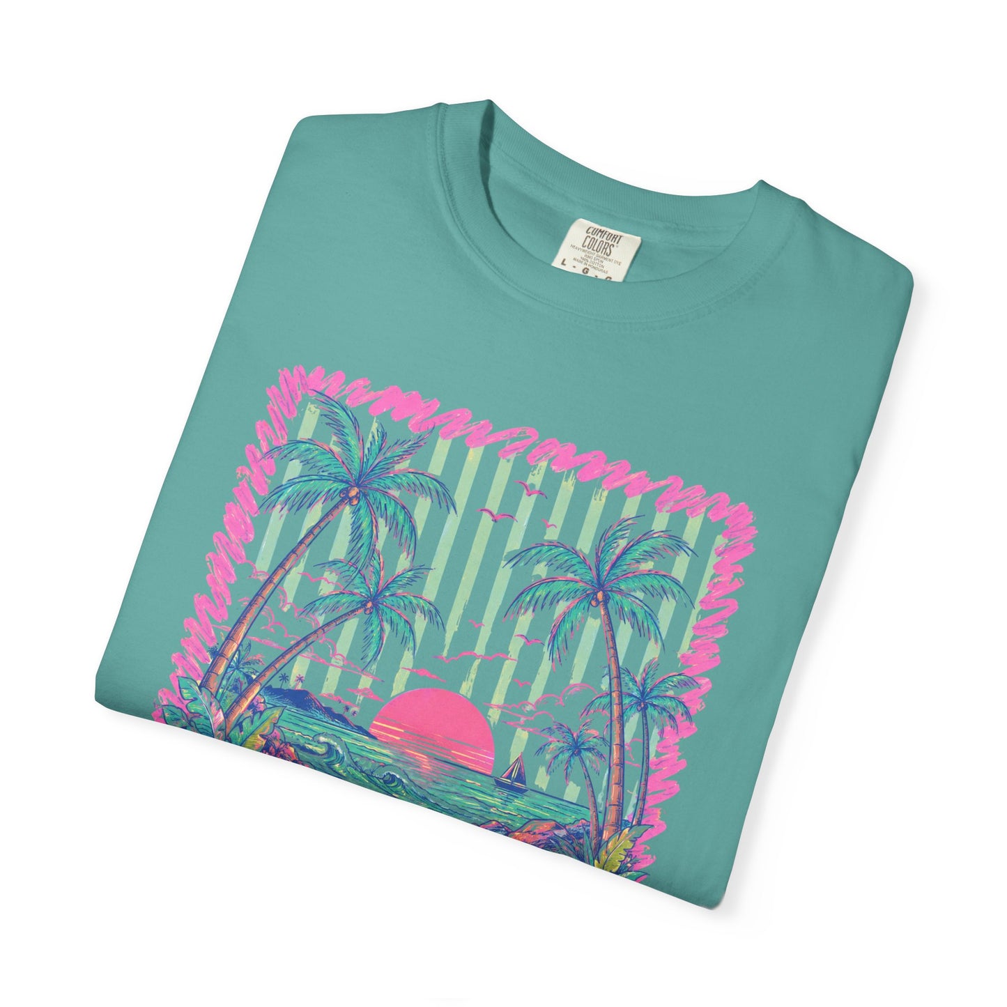 Comfort Colors sunset tee