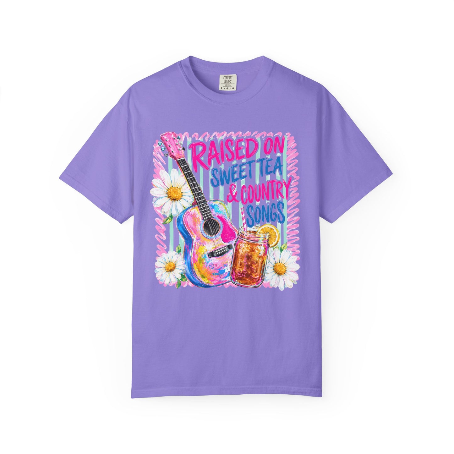 Comfort Colors Raised on Sweet Tea & Country Songs T-Shirt