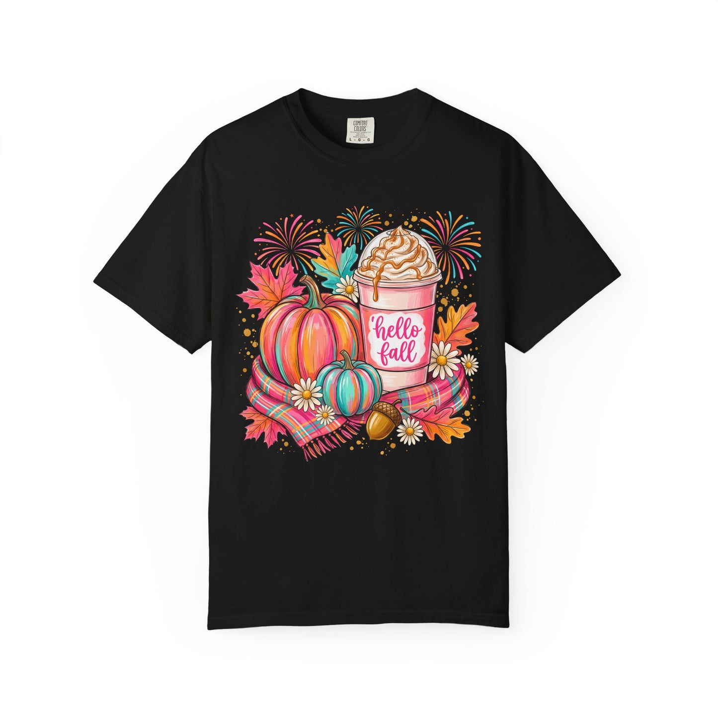 Hello Fall Pumpkin Latte T-Shirt