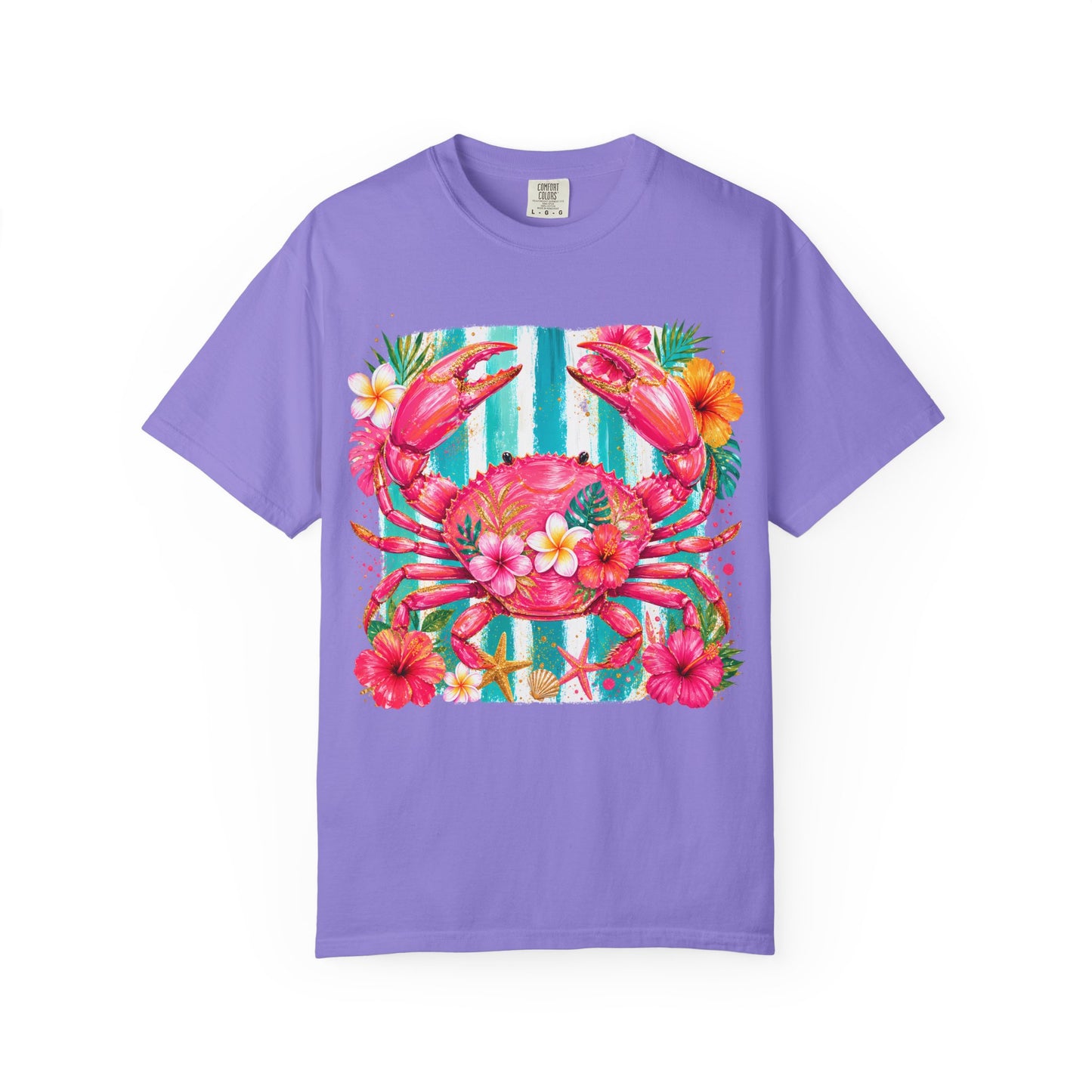 Comfort Colors Tropical Crab Shirt