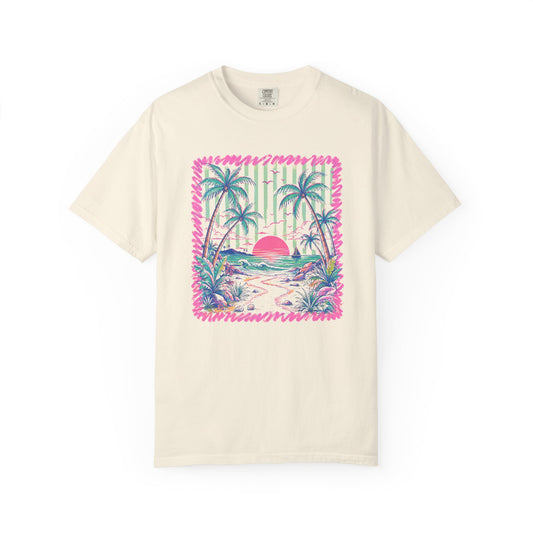 Comfort Colors sunset tee