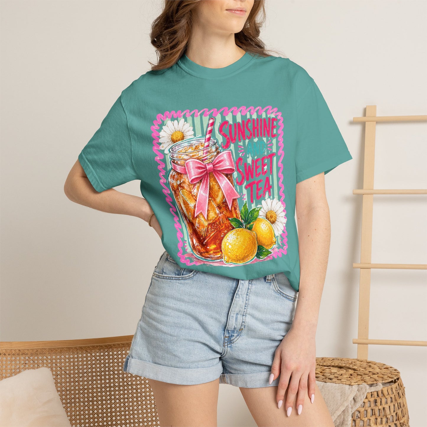 Comfort Colors Sunshine and Sweet Tea T-Shirt