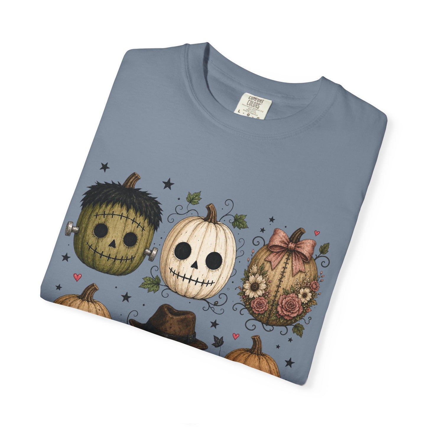 Comfort Colors Halloween Pumpkin Mask T-Shirt