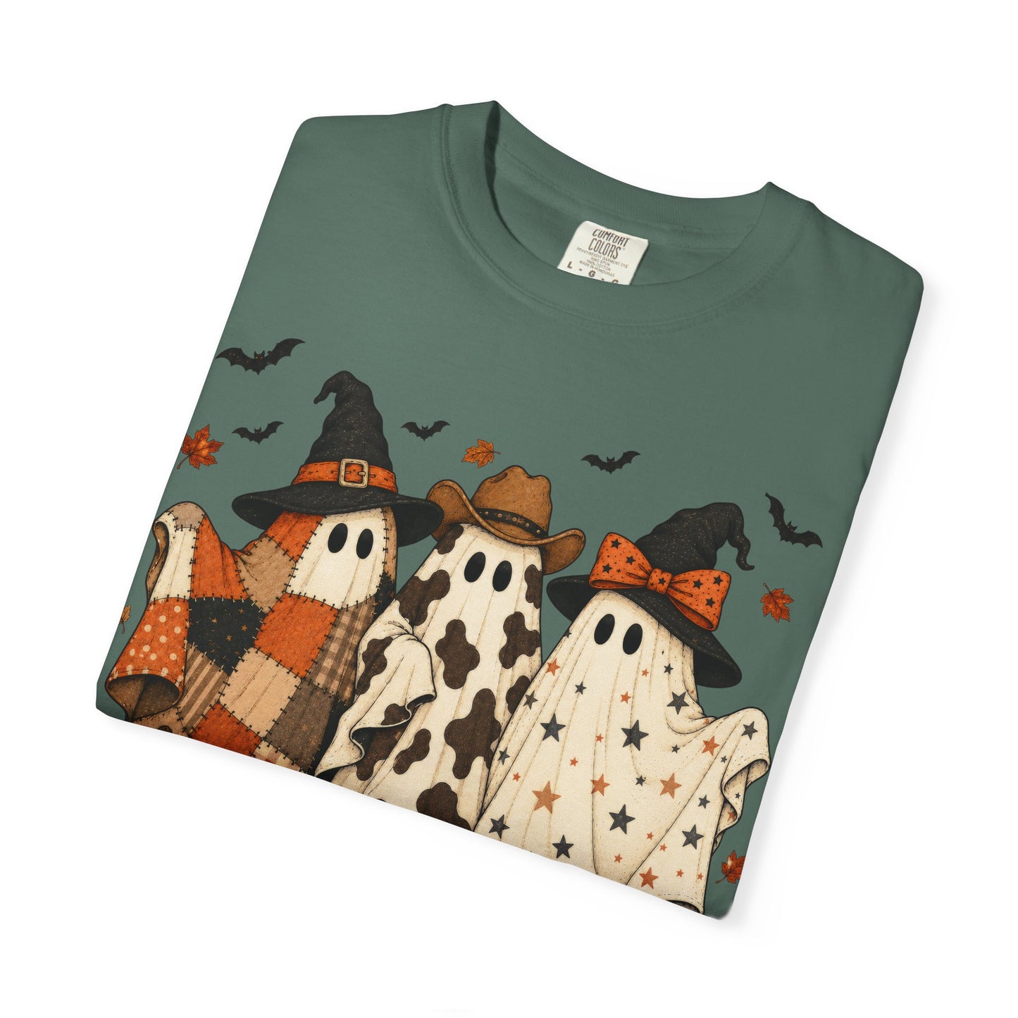 Comfort Colors Halloween Ghost Trio T-Shirt