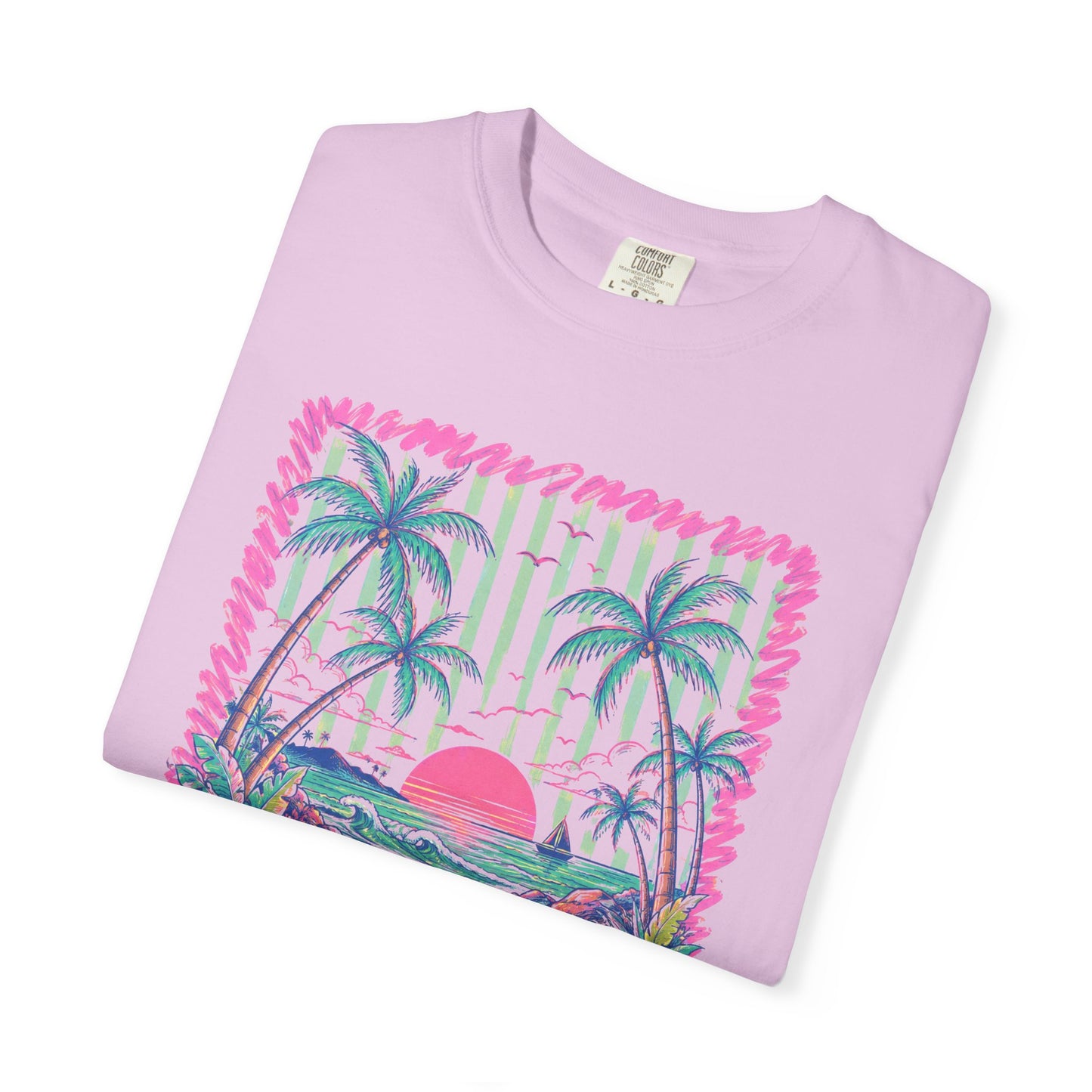Comfort Colors sunset tee