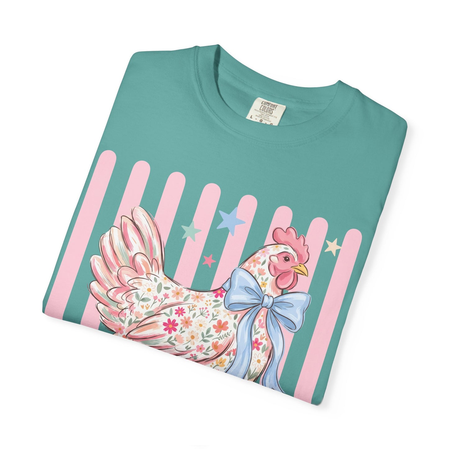 Comfort Colors chicken tee