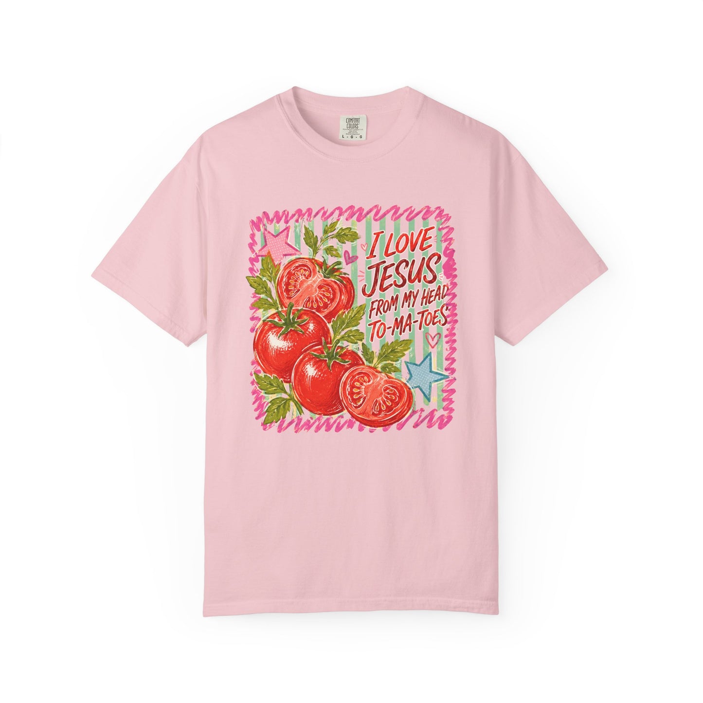 Comfort Colors Jesus Tomato Graphic Tee