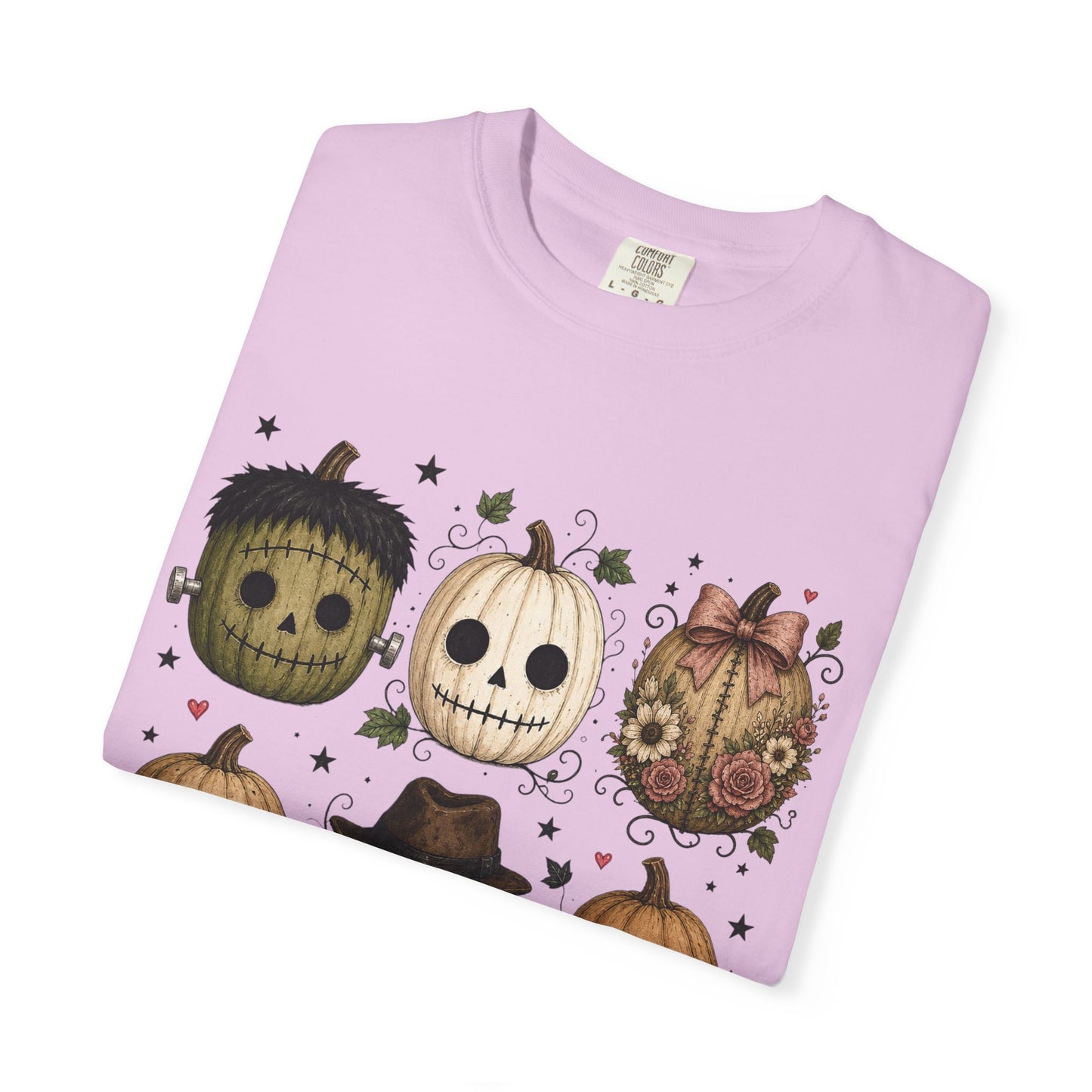 Comfort Colors Halloween Pumpkin Mask T-Shirt