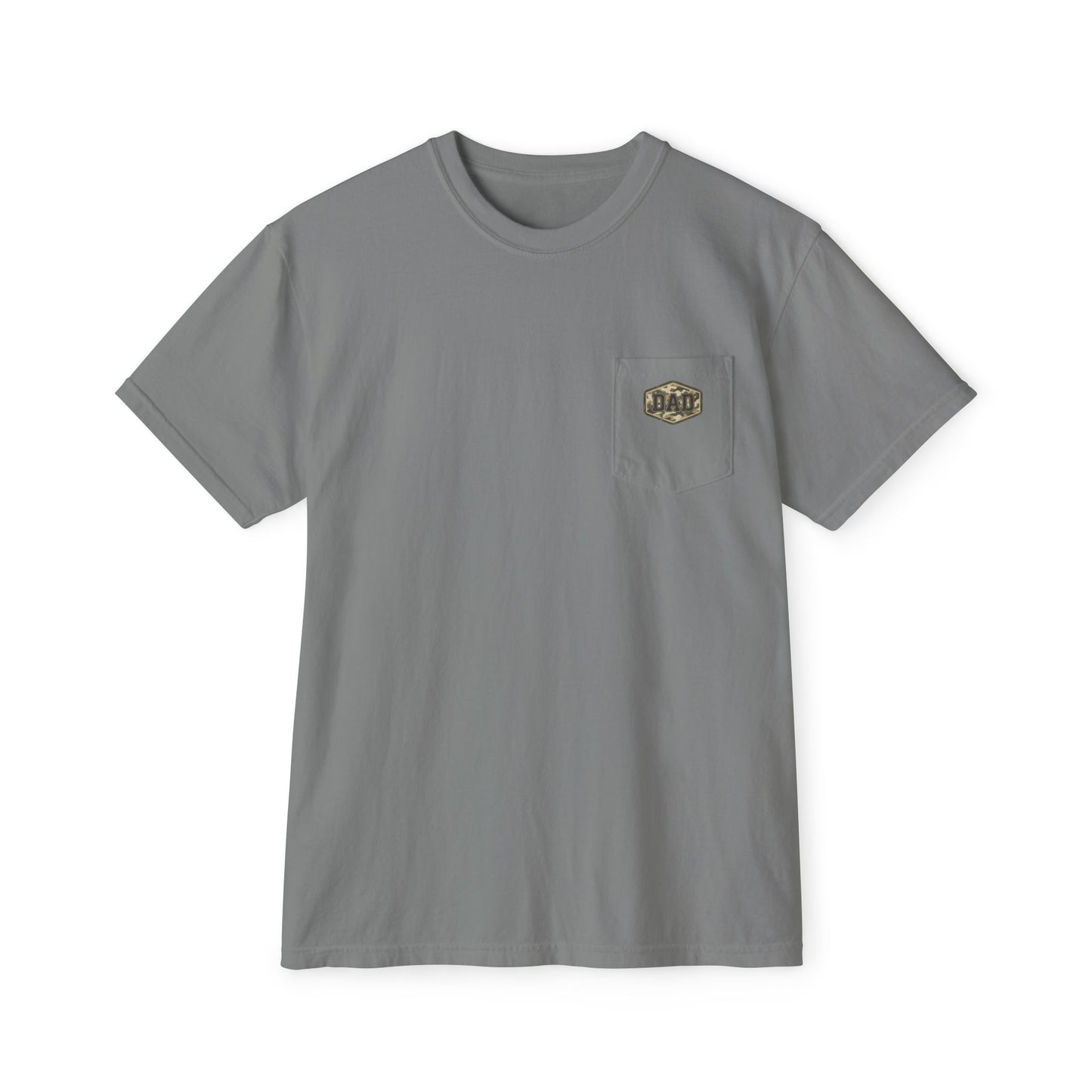 Comfort Colors camo dad shirt