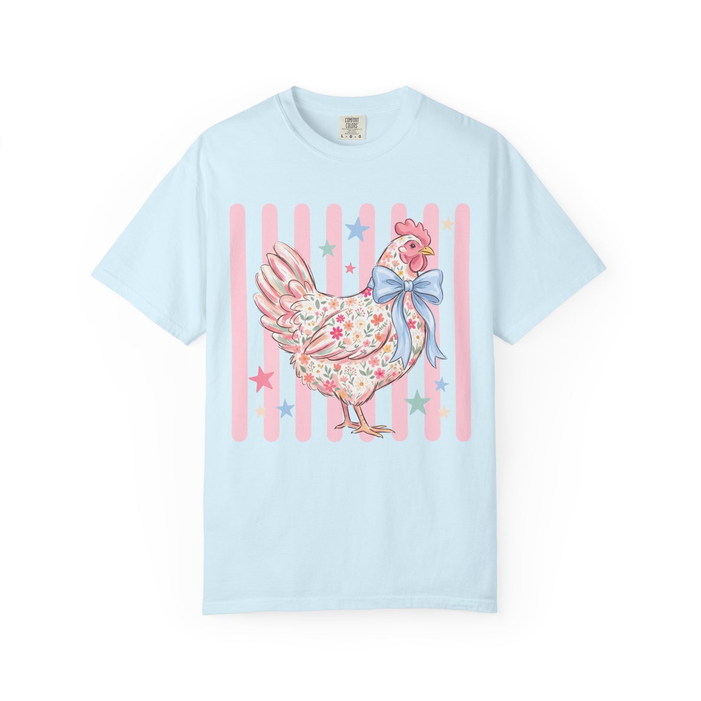 Comfort Colors chicken tee
