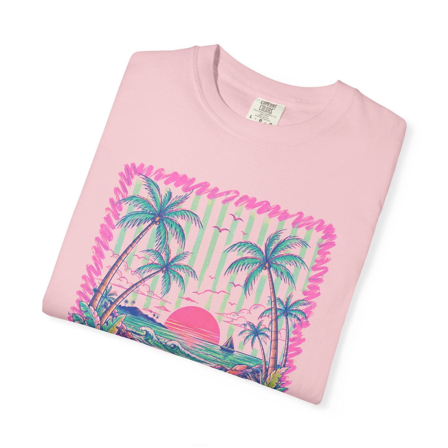 Comfort Colors sunset tee
