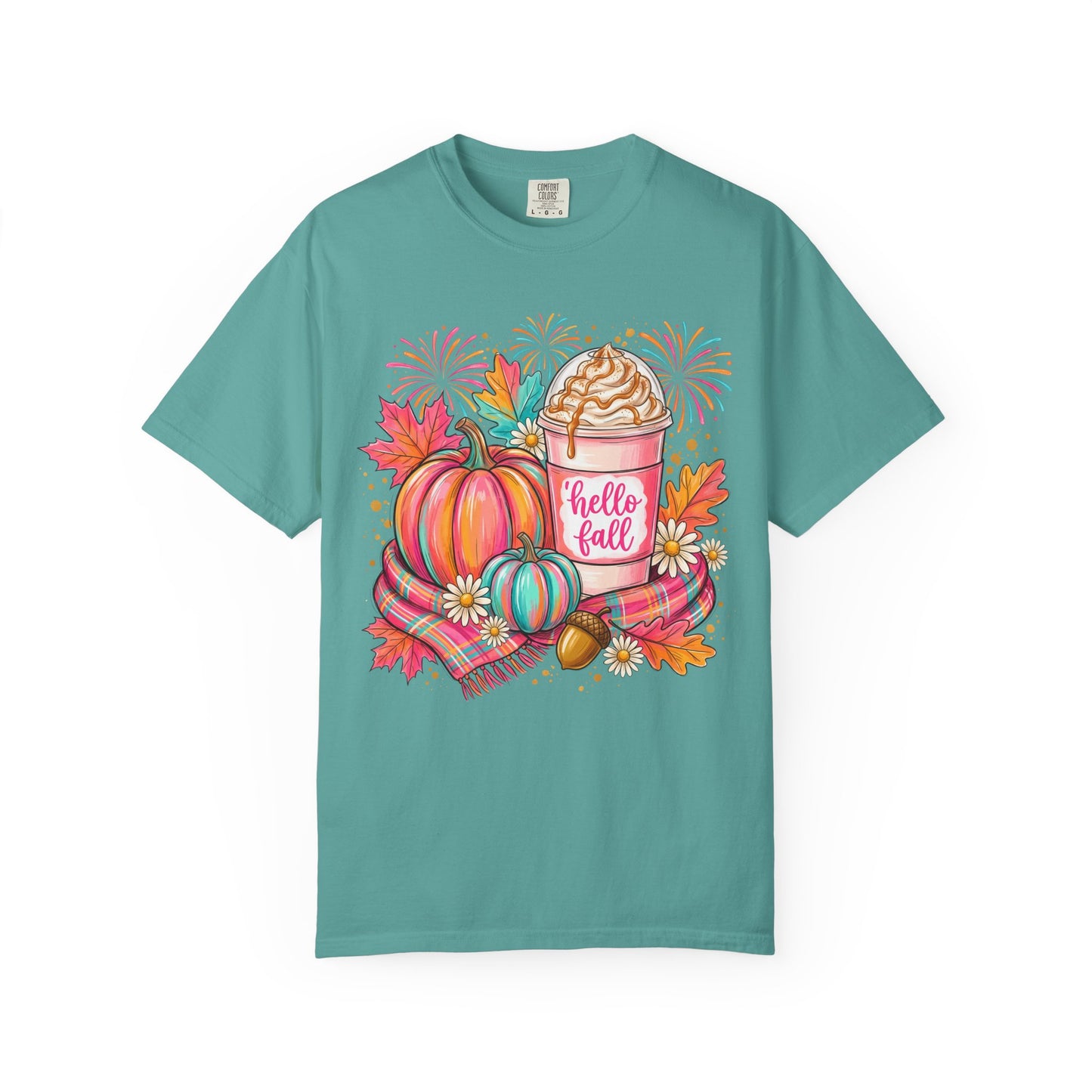 Hello Fall Pumpkin Latte T-Shirt