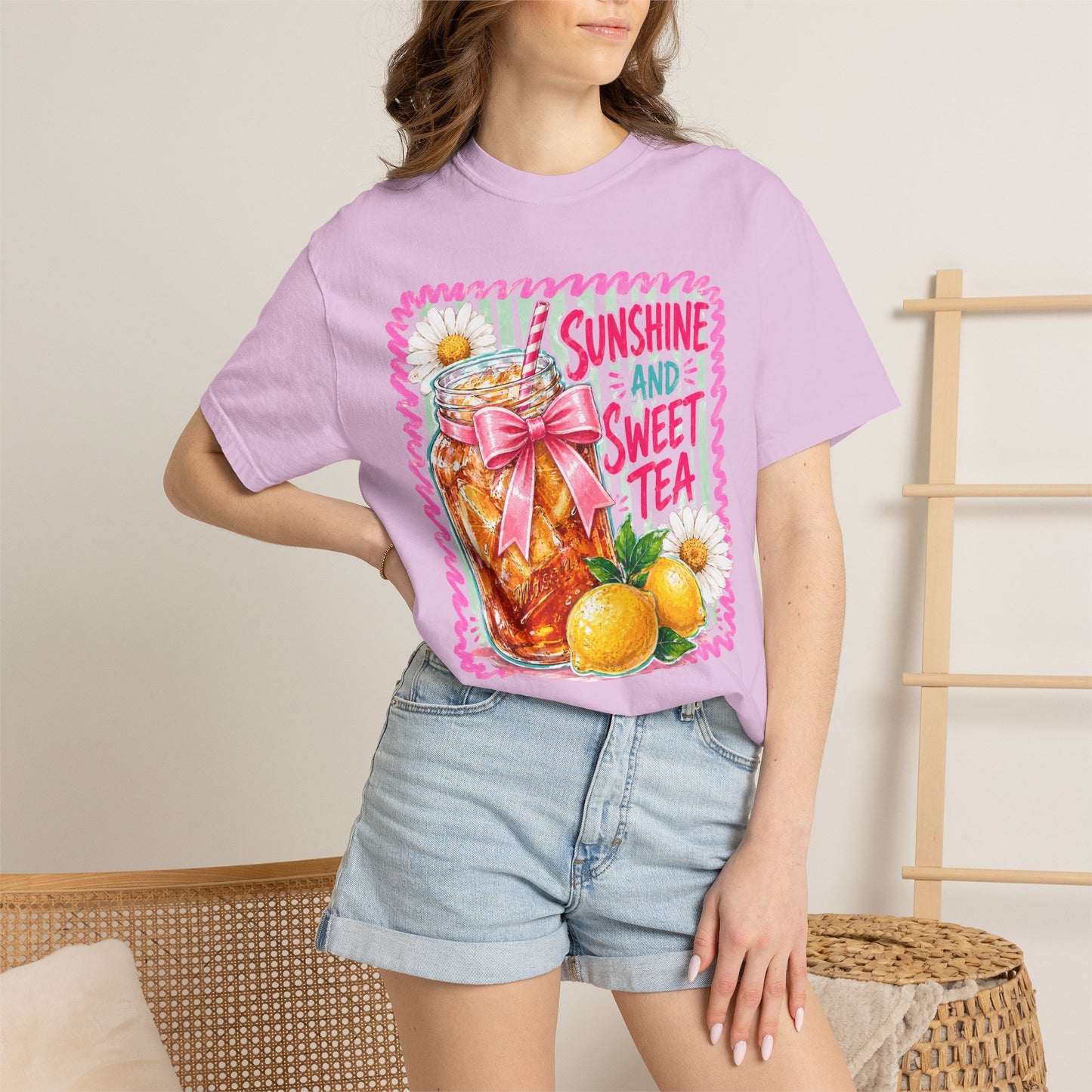 Comfort Colors Sunshine and Sweet Tea T-Shirt