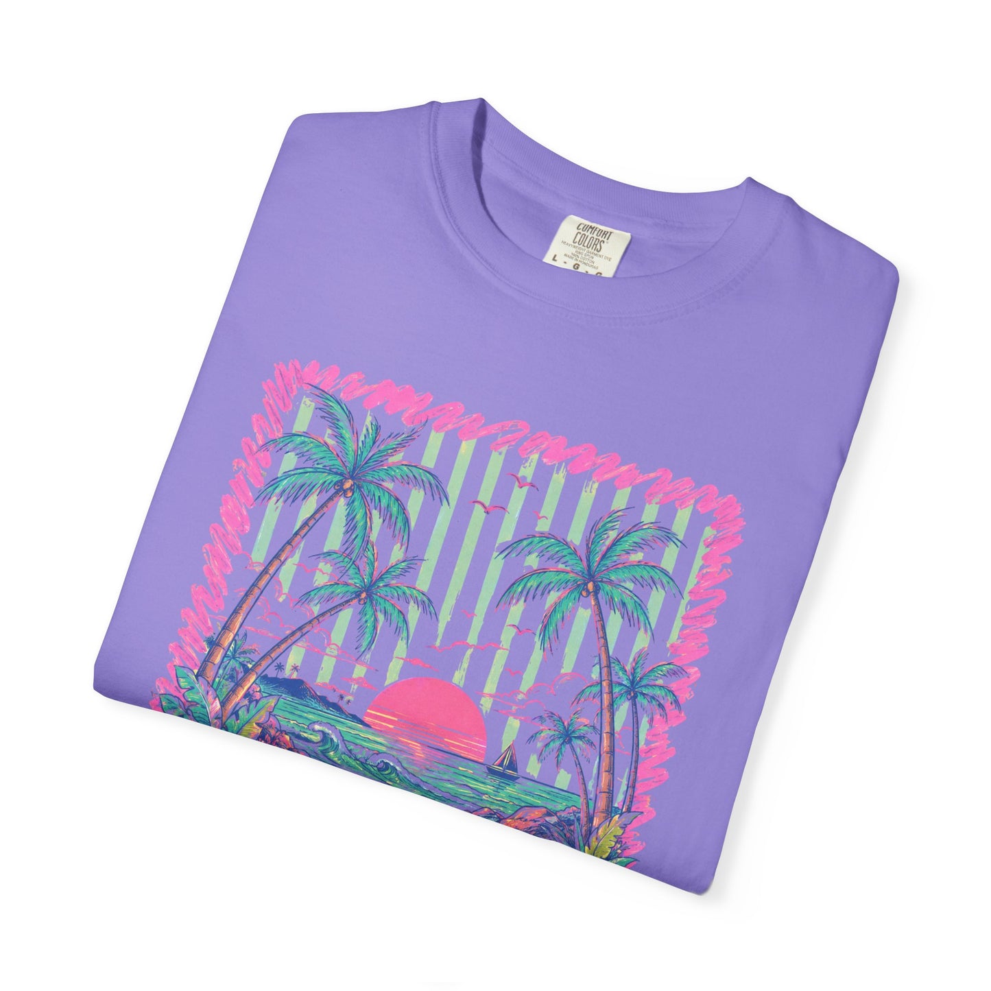 Comfort Colors sunset tee