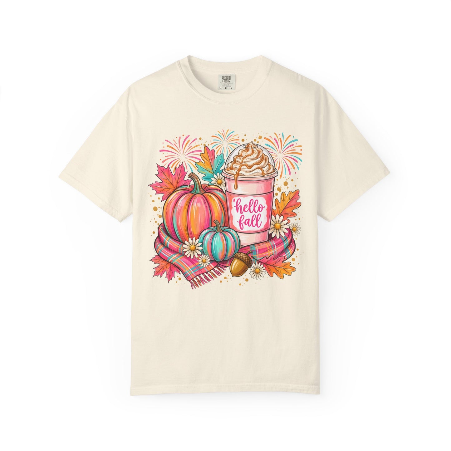 Hello Fall Pumpkin Latte T-Shirt