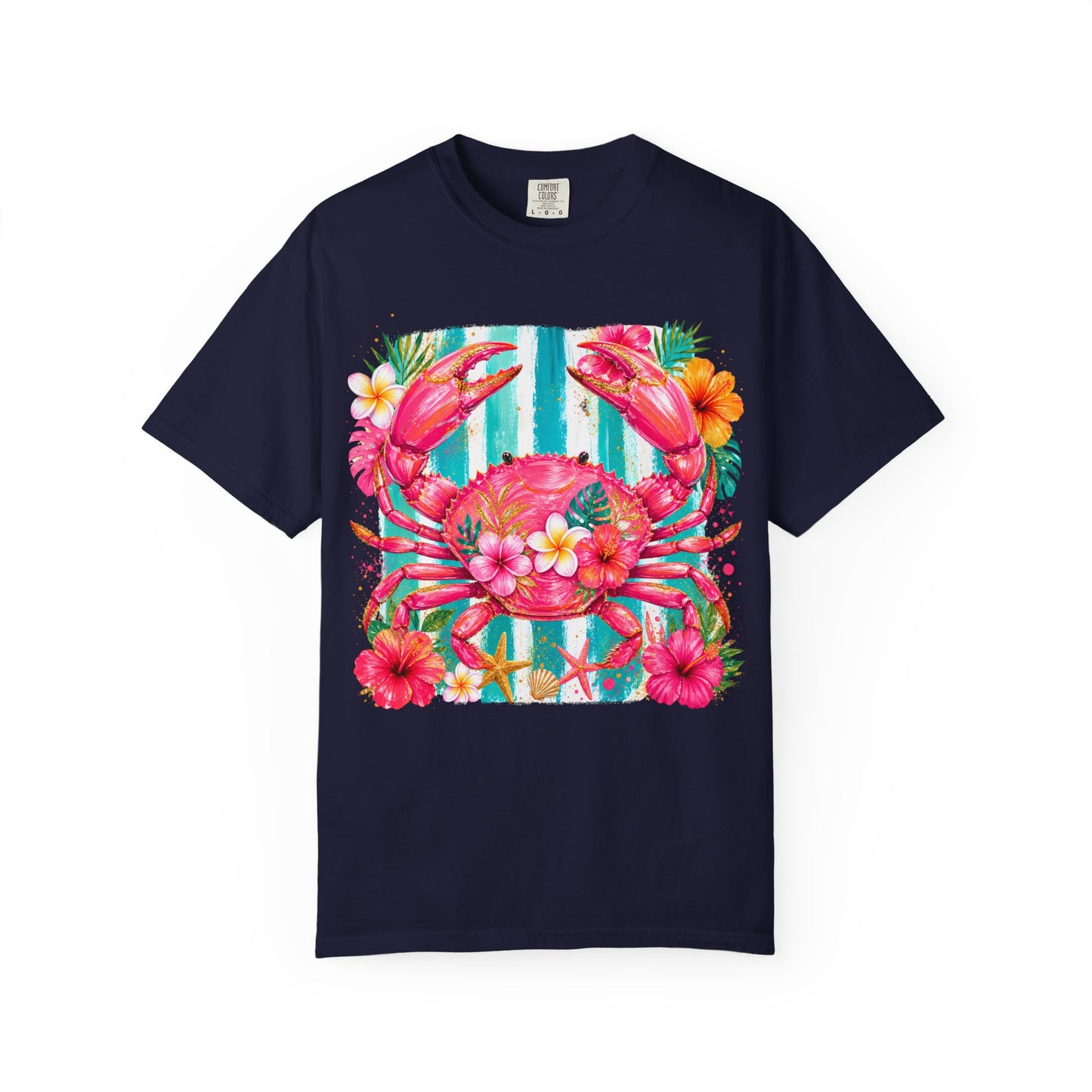 Comfort Colors Tropical Crab Shirt