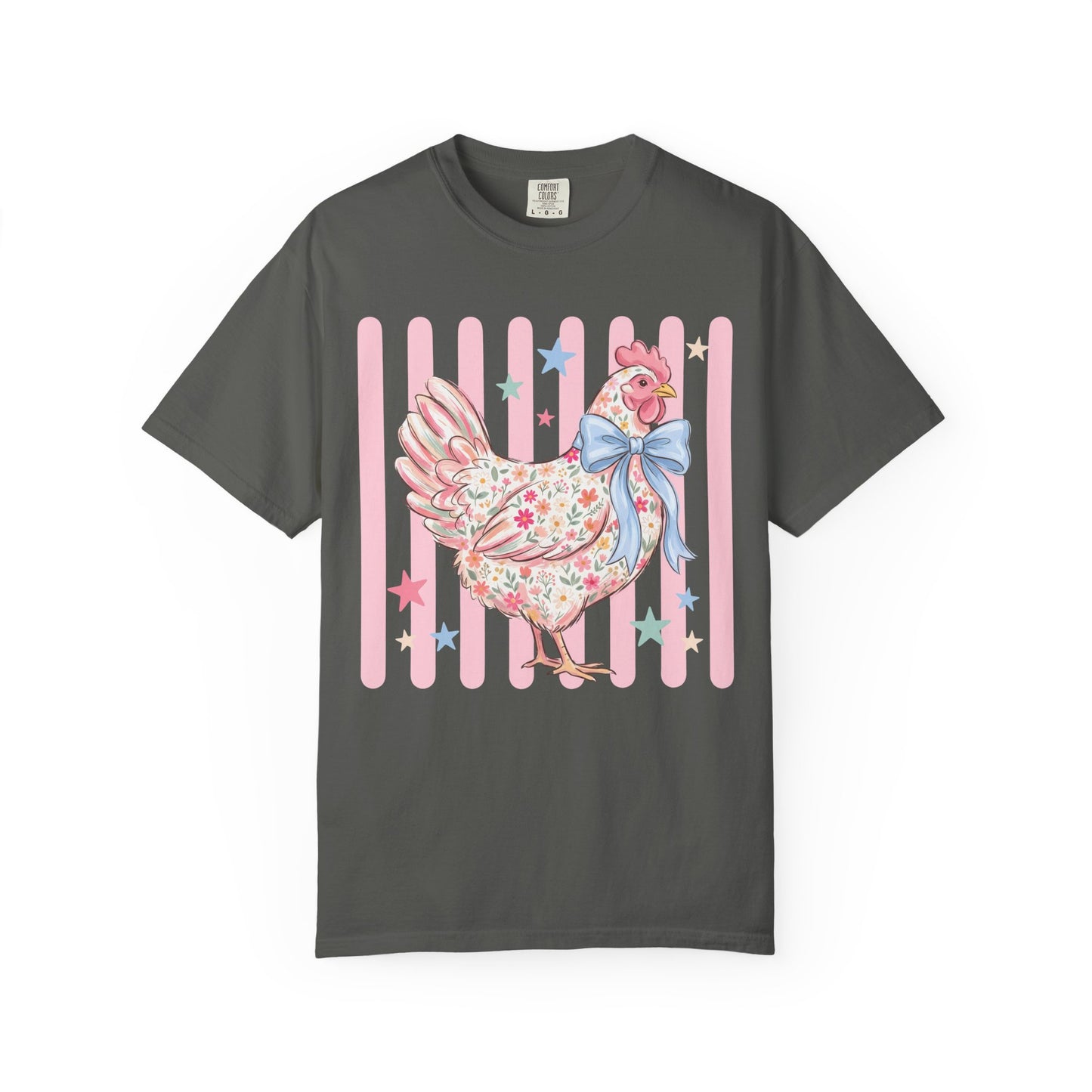 Comfort Colors chicken tee
