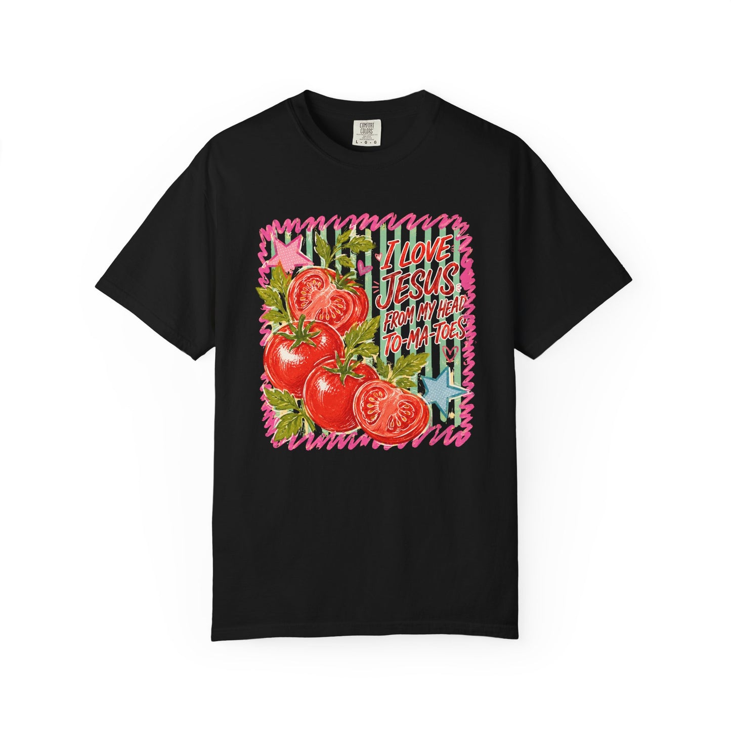Comfort Colors Jesus Tomato Graphic Tee
