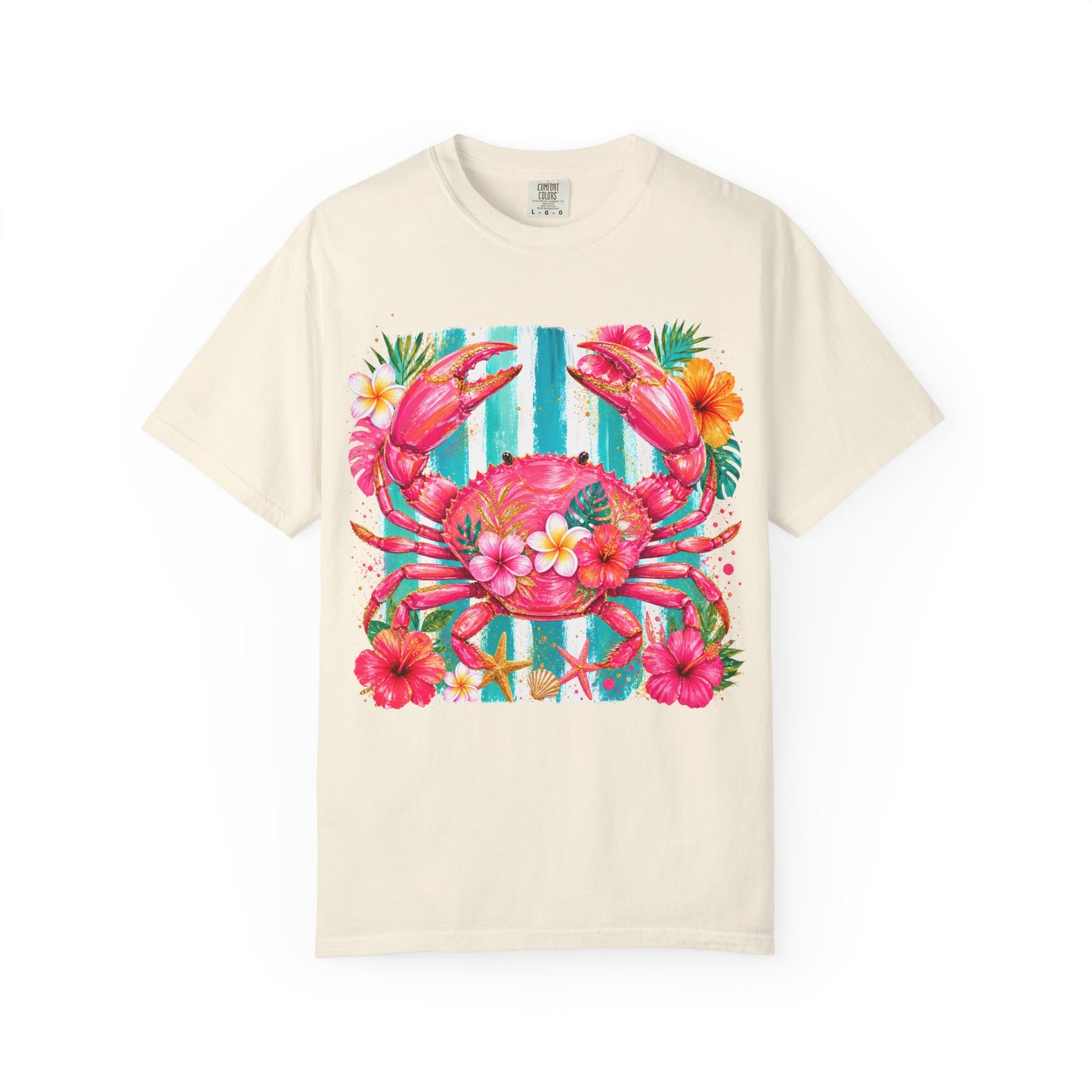 Comfort Colors Tropical Crab Shirt