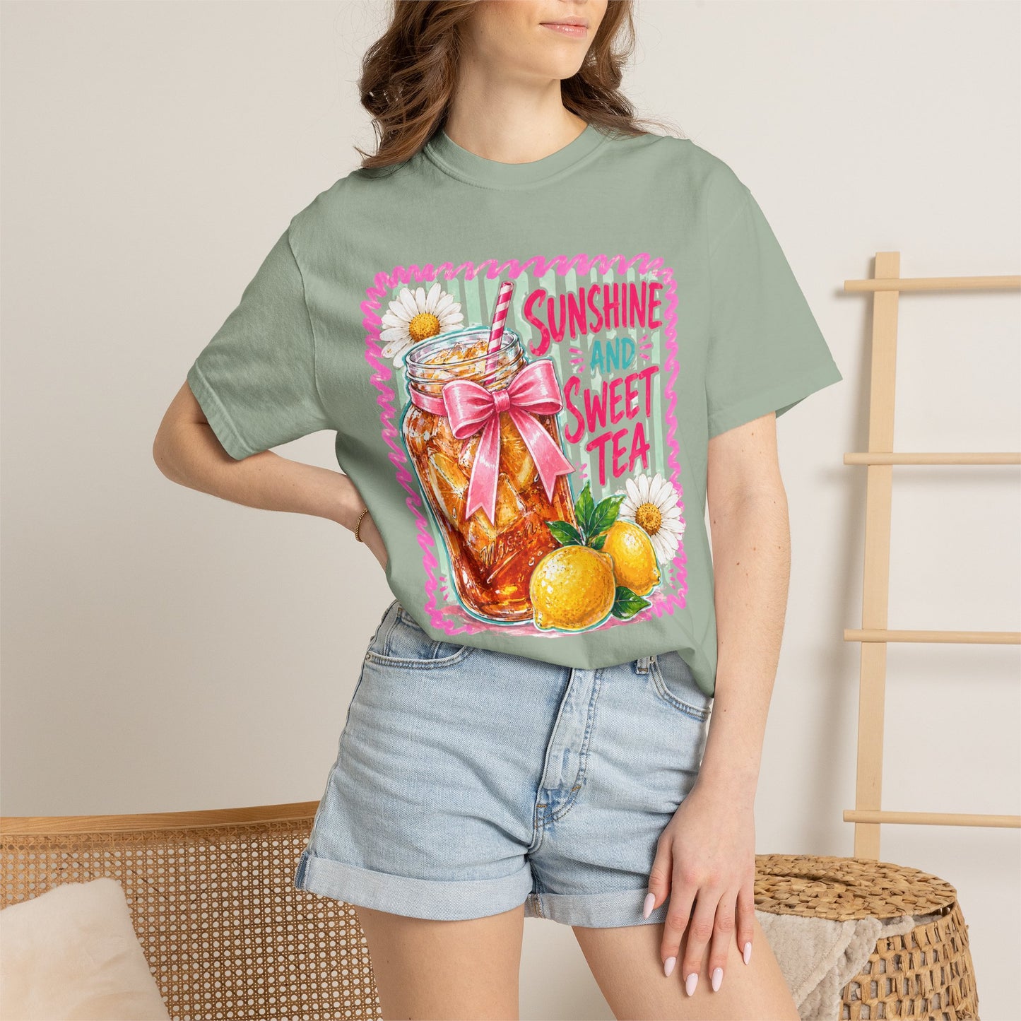 Comfort Colors Sunshine and Sweet Tea T-Shirt