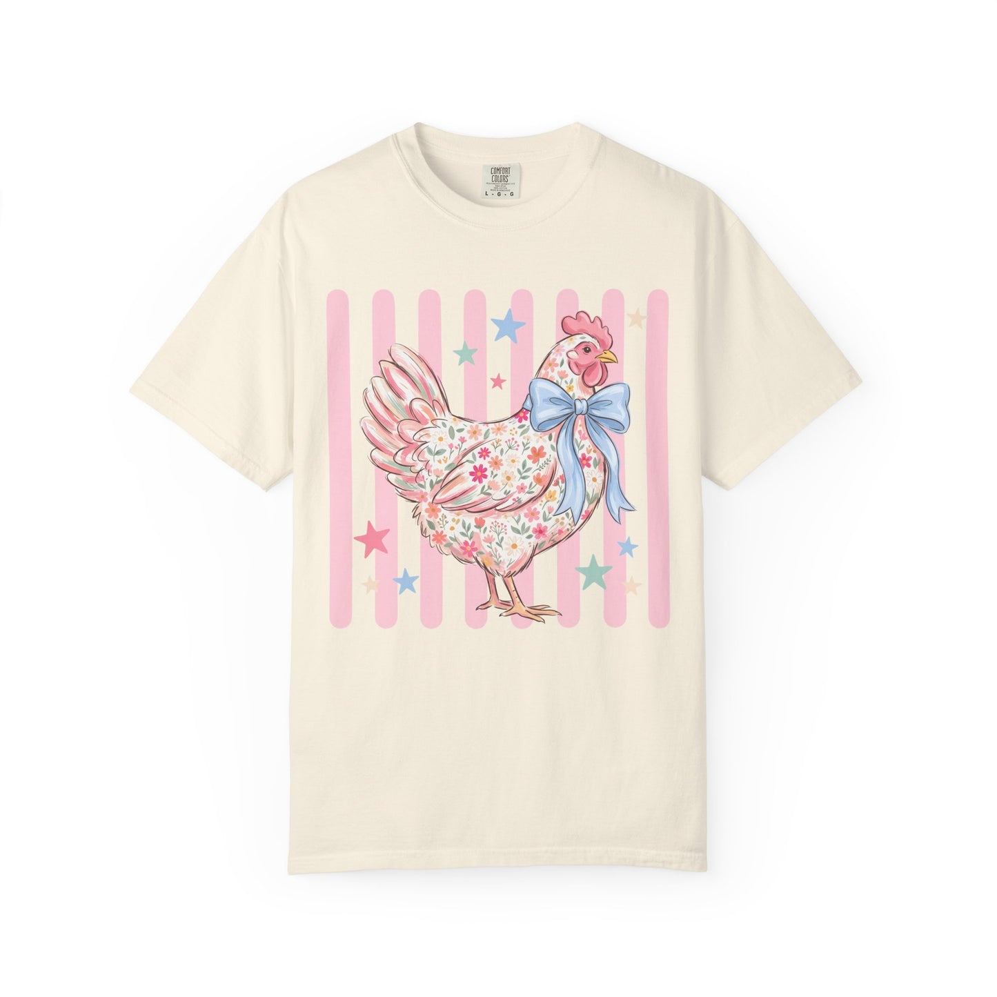 Comfort Colors chicken tee
