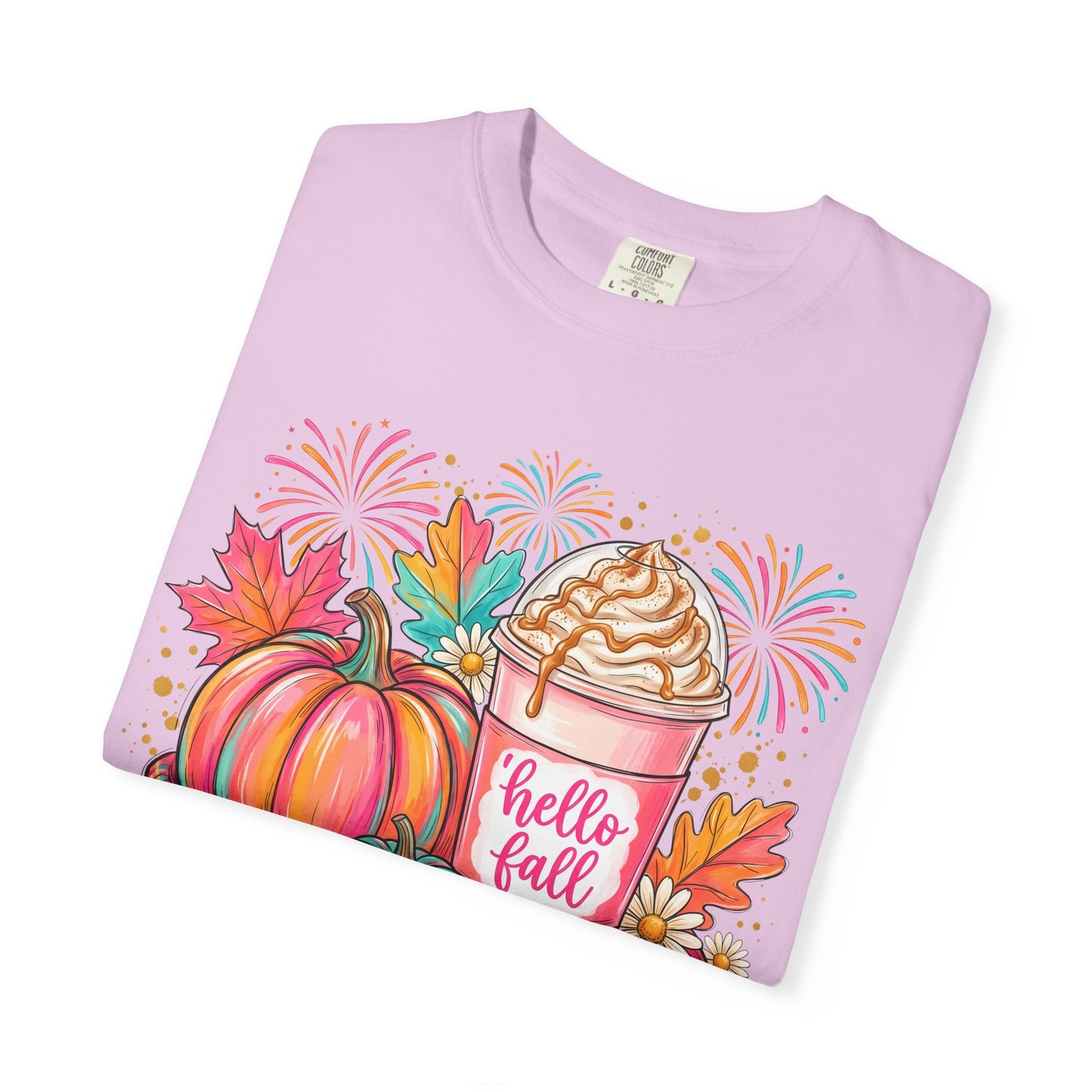 Hello Fall Pumpkin Latte T-Shirt