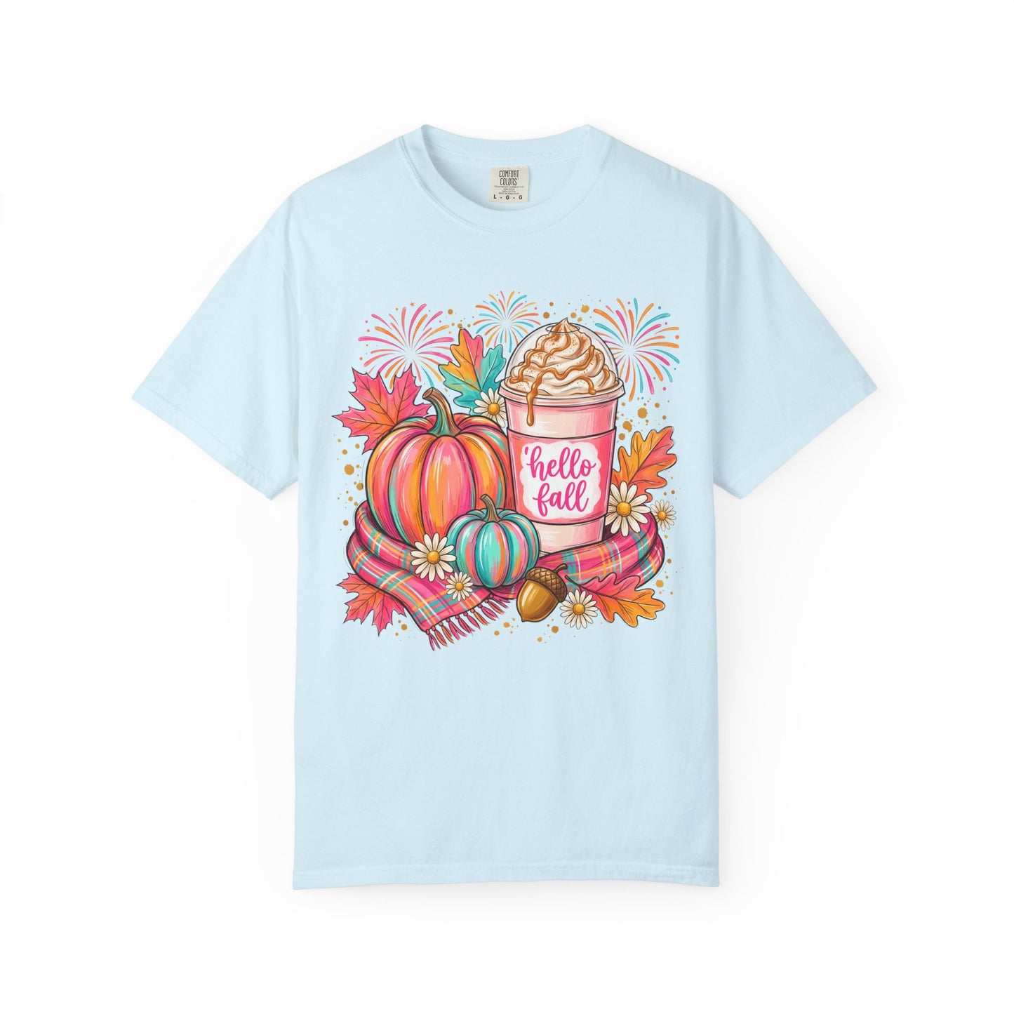 Hello Fall Pumpkin Latte T-Shirt