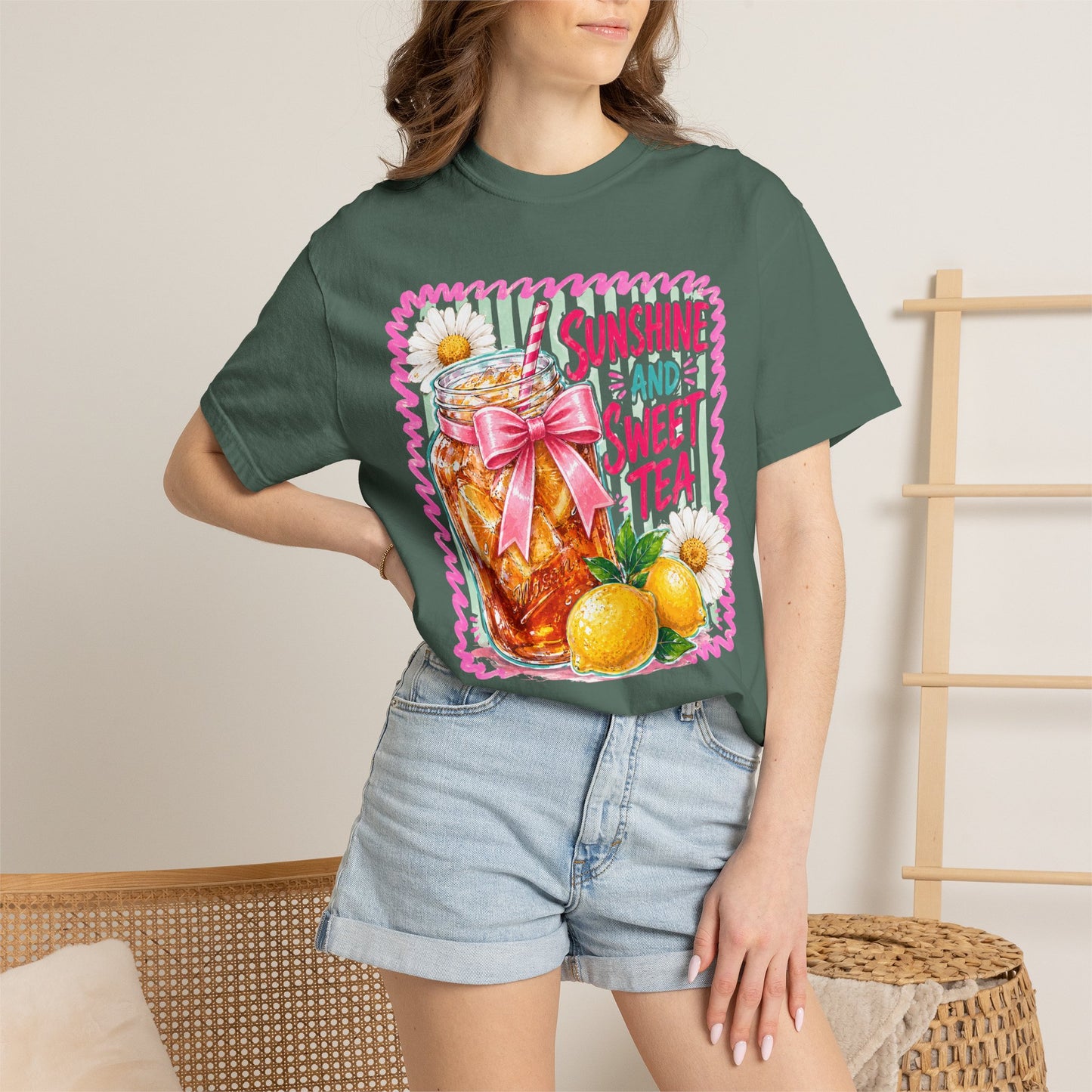 Comfort Colors Sunshine and Sweet Tea T-Shirt