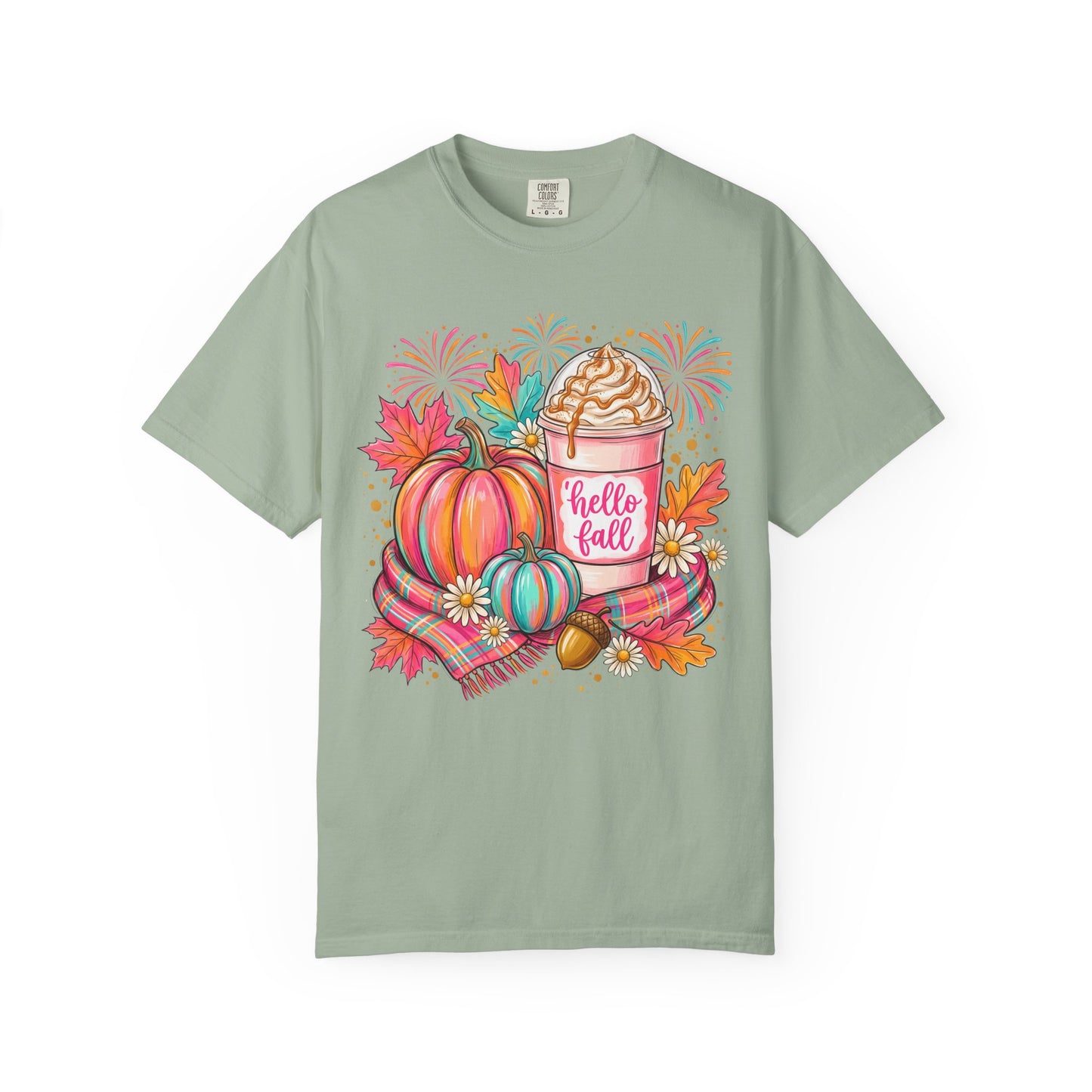 Hello Fall Pumpkin Latte T-Shirt
