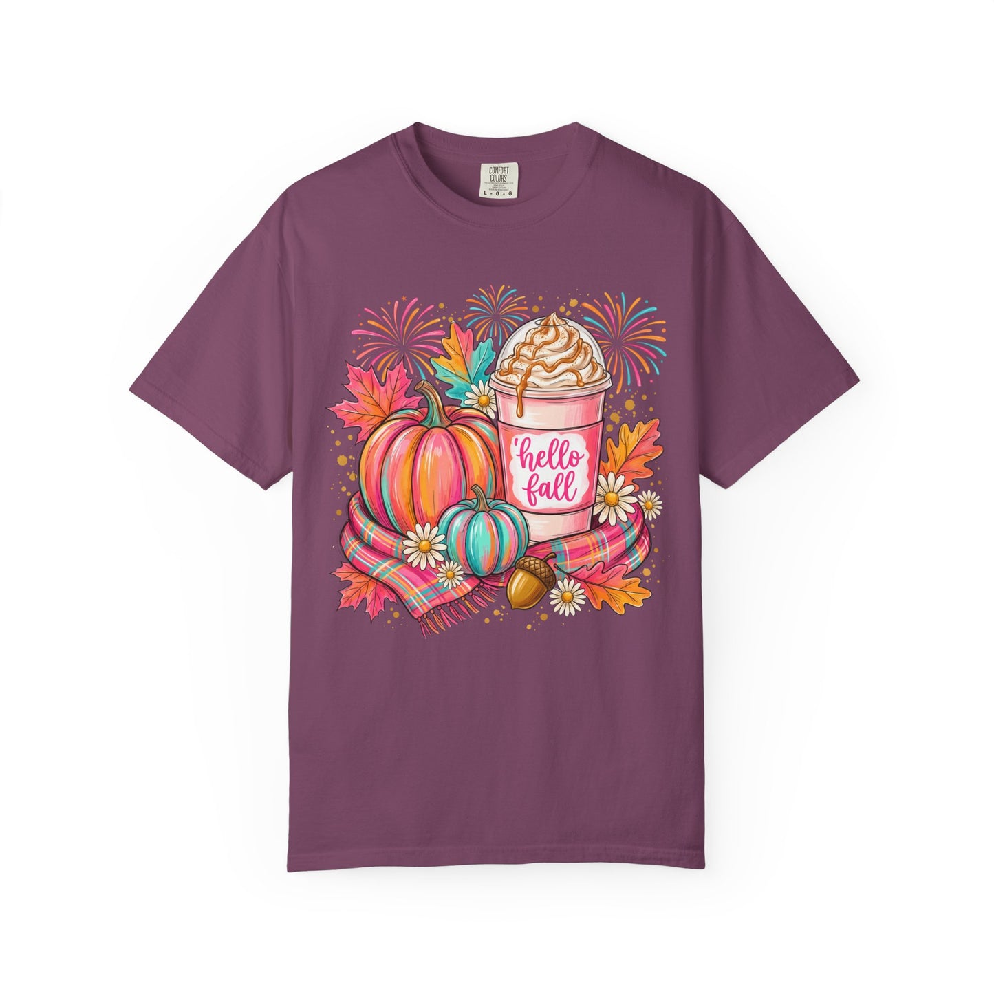 Hello Fall Pumpkin Latte T-Shirt