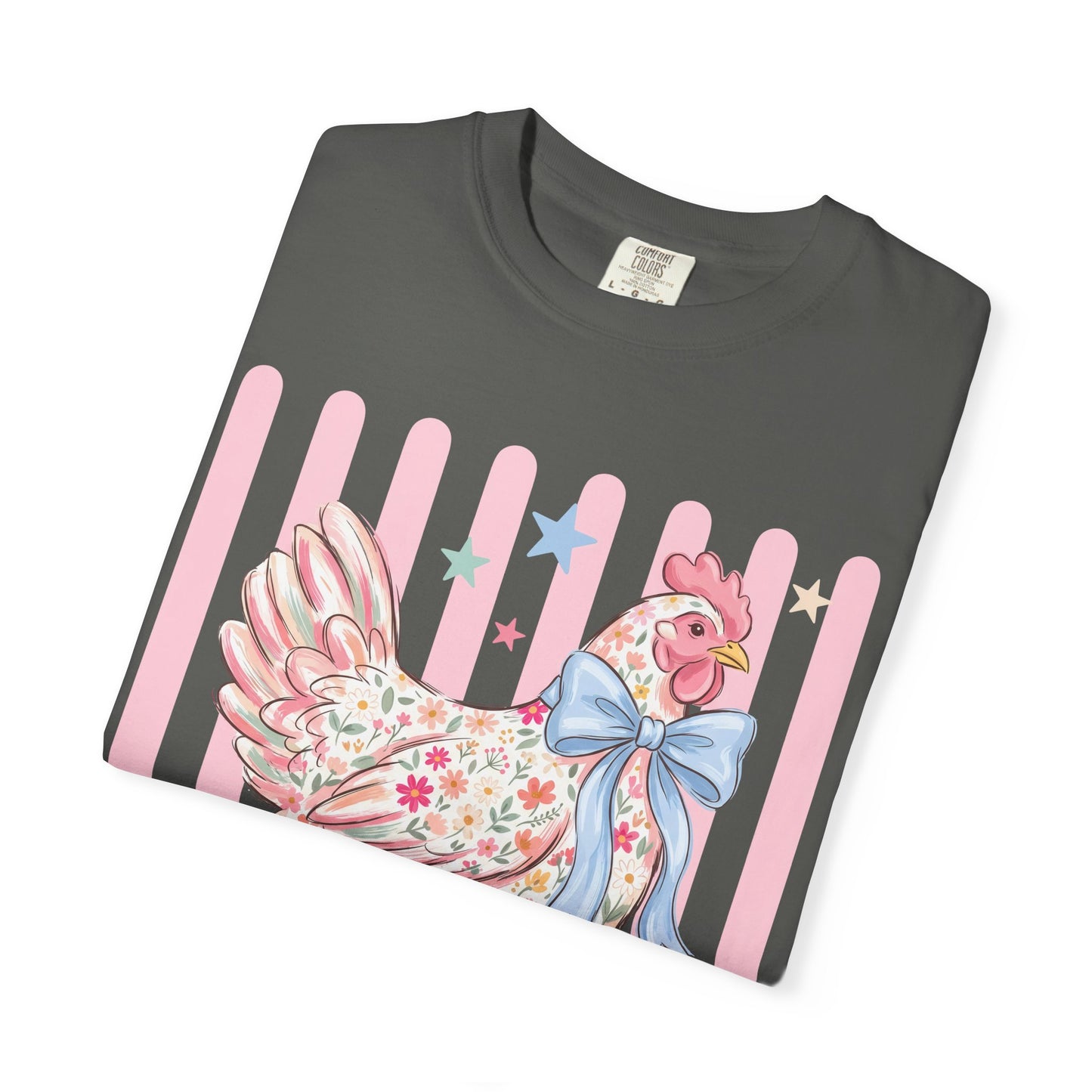 Comfort Colors chicken tee