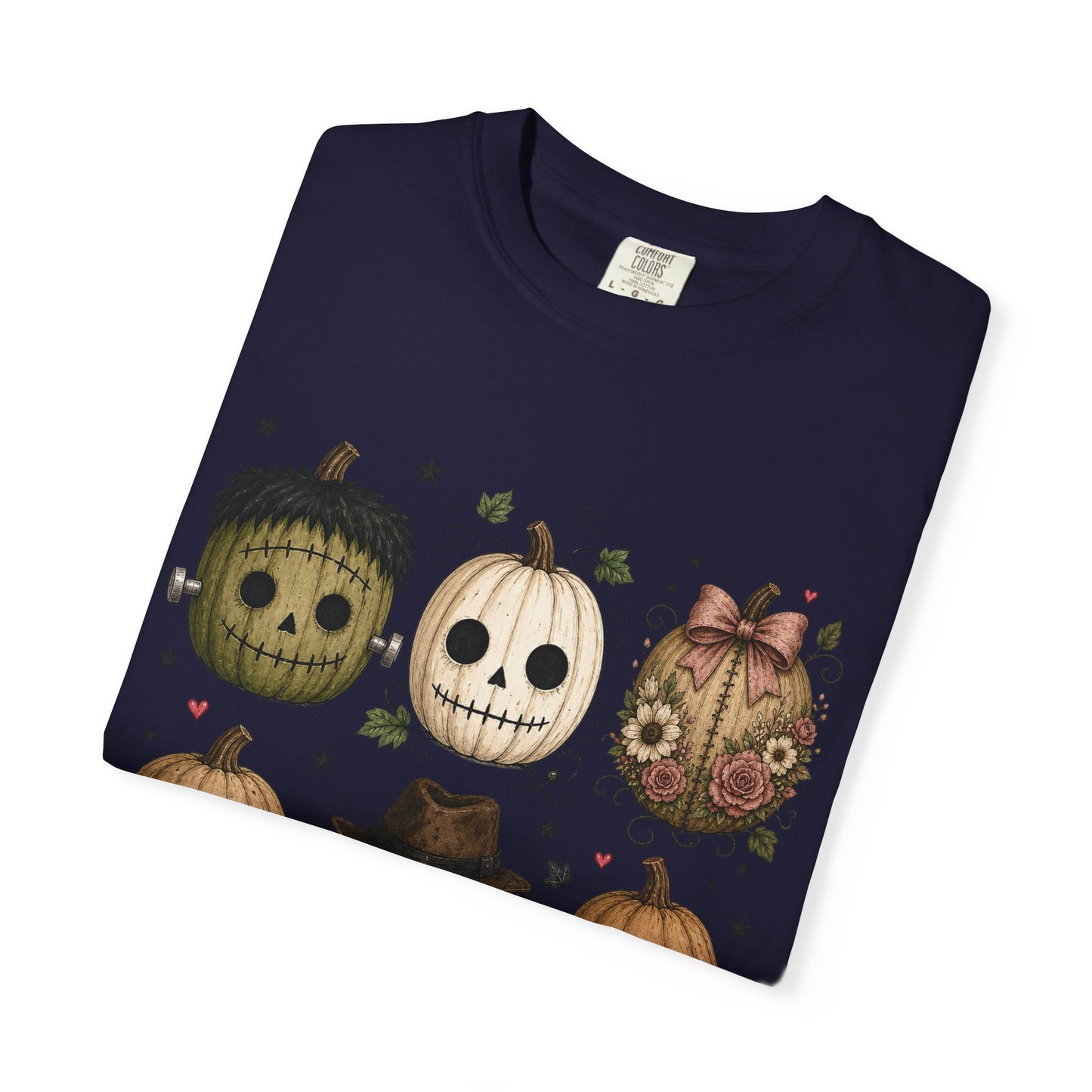 Comfort Colors Halloween Pumpkin Mask T-Shirt